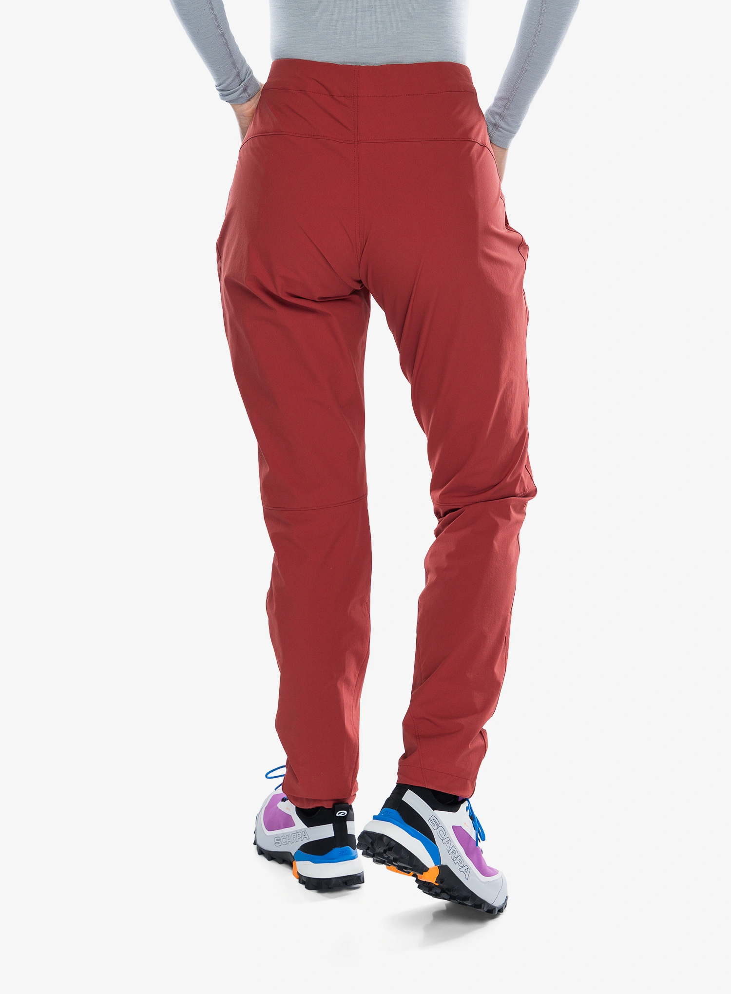 Ženske softshell hlače Mountain Equipment Comici 2 Pant - merlot/chili