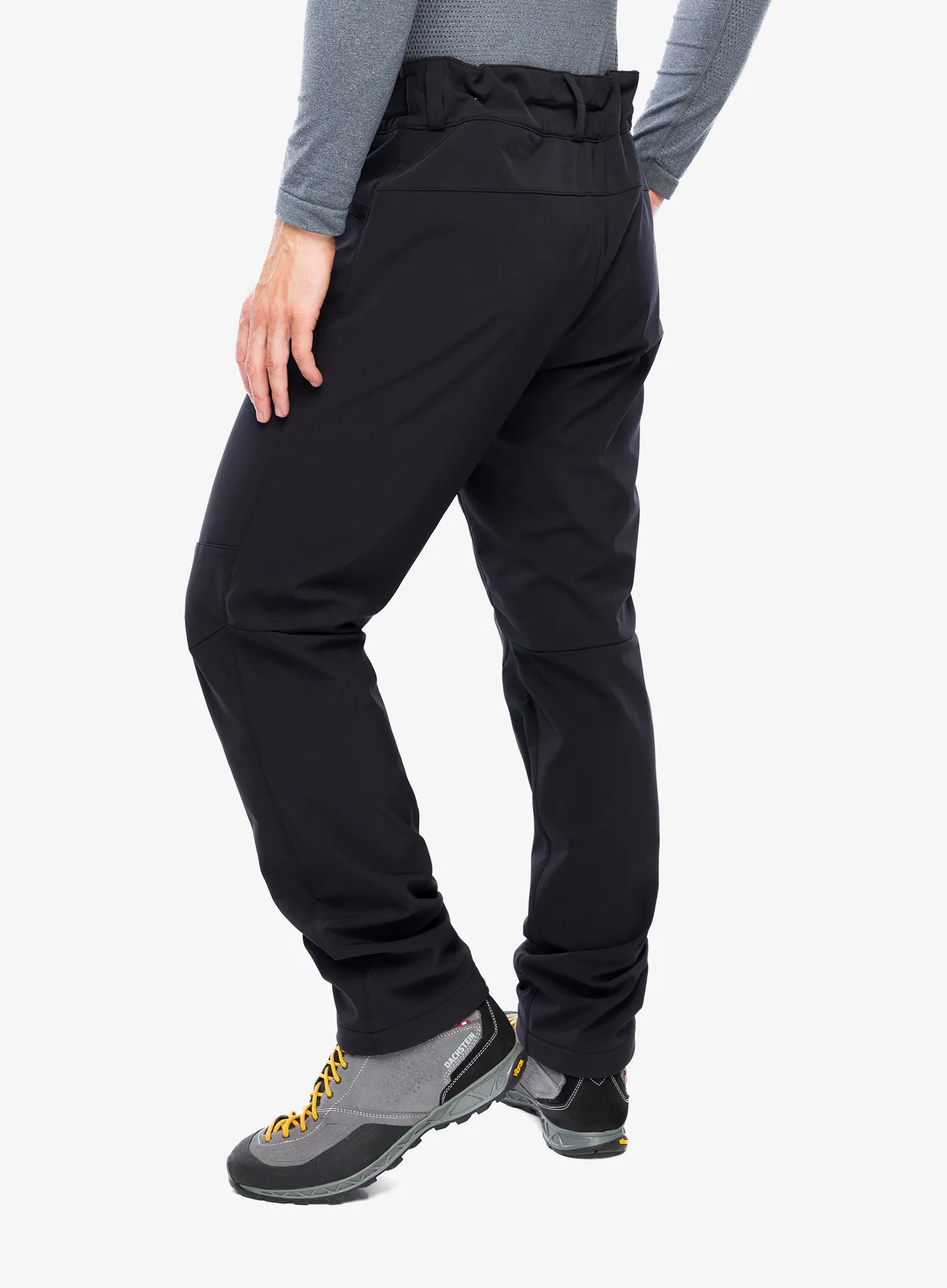 Softshell hlače Vaude Elope Softshell Pants - black