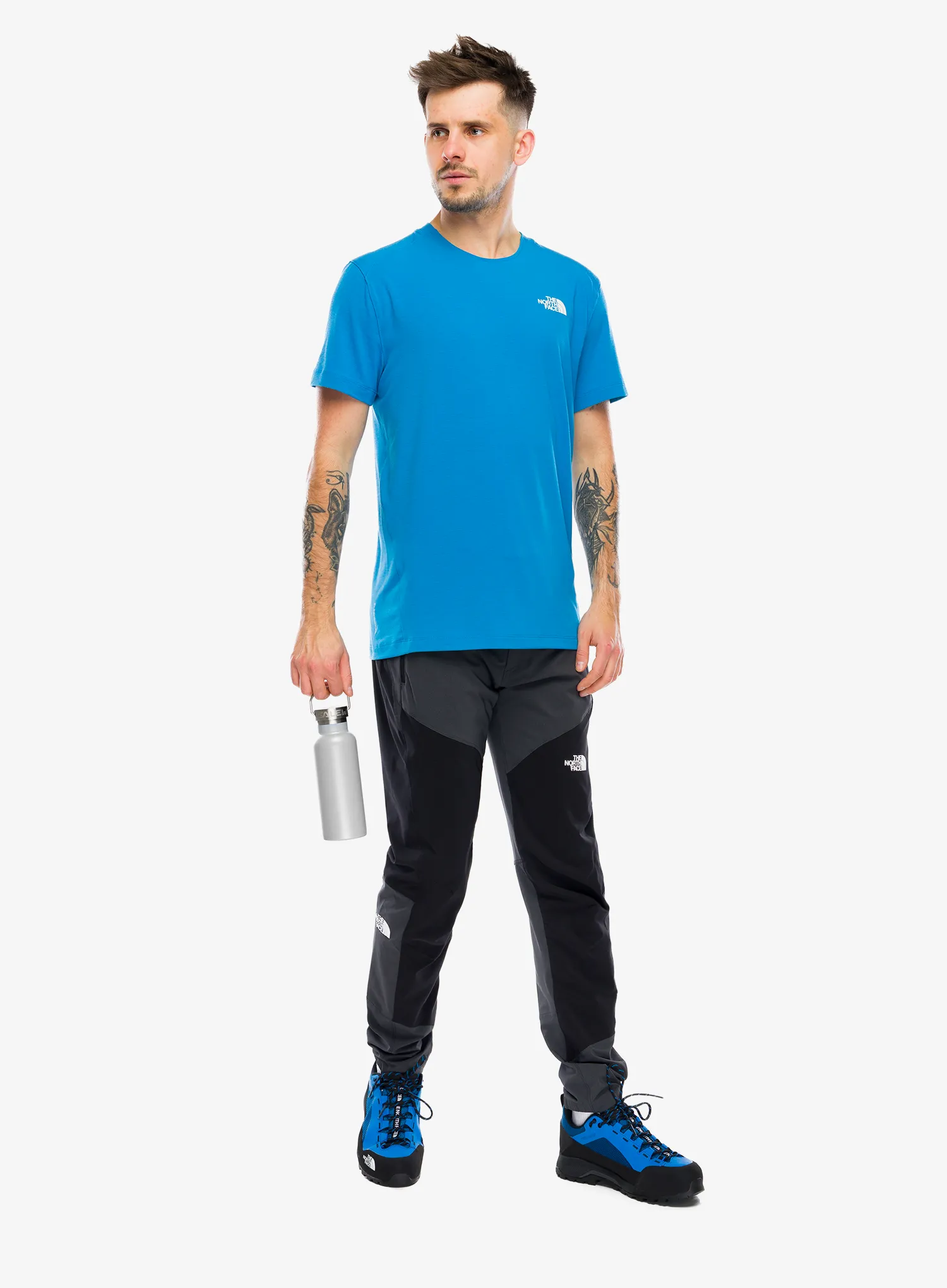 Hlače The North Face Felik Slim Tapered Pant - asphalt grey/tnf black
