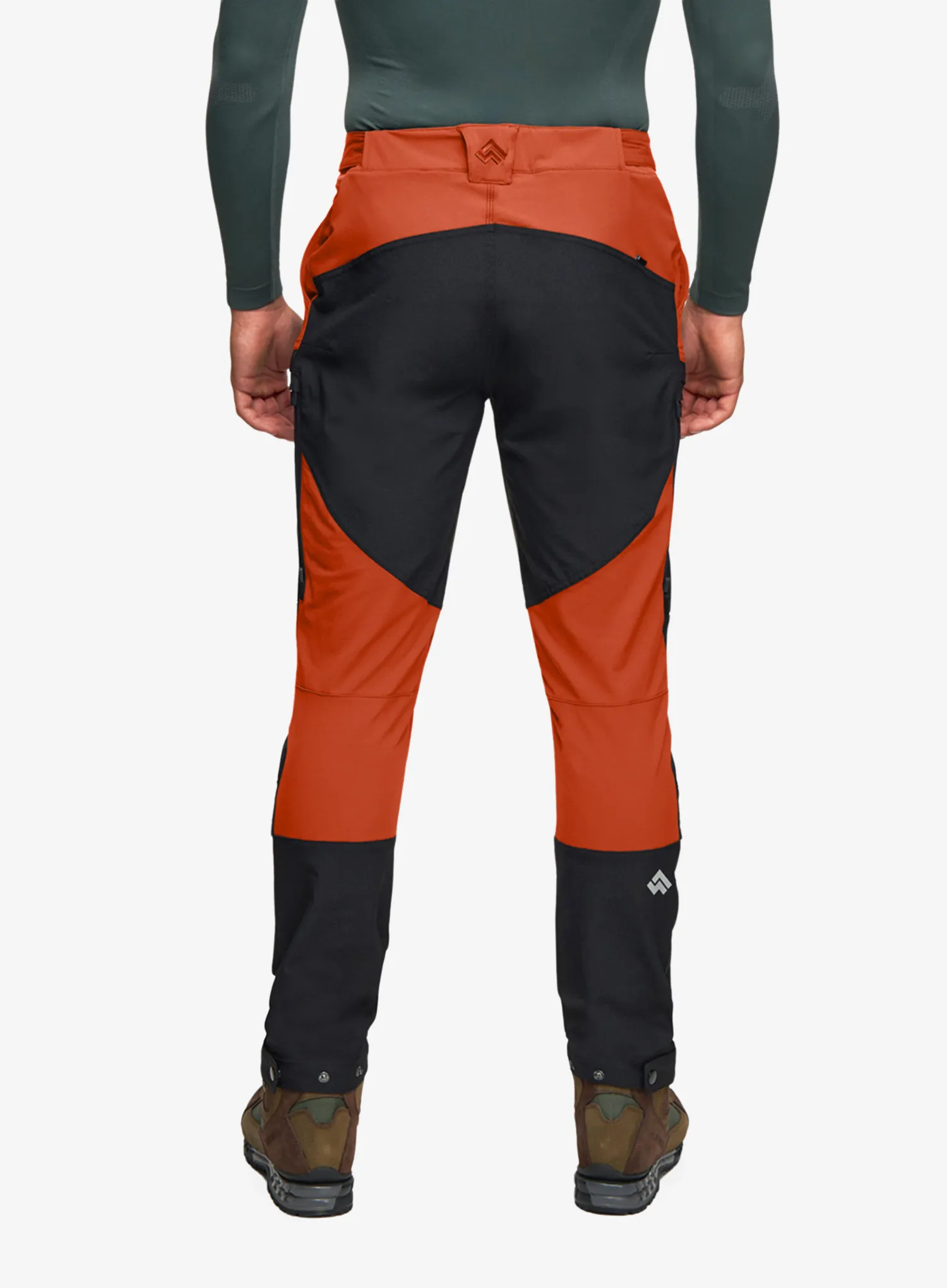Trekking hlače Alpinus Pular - orange/black