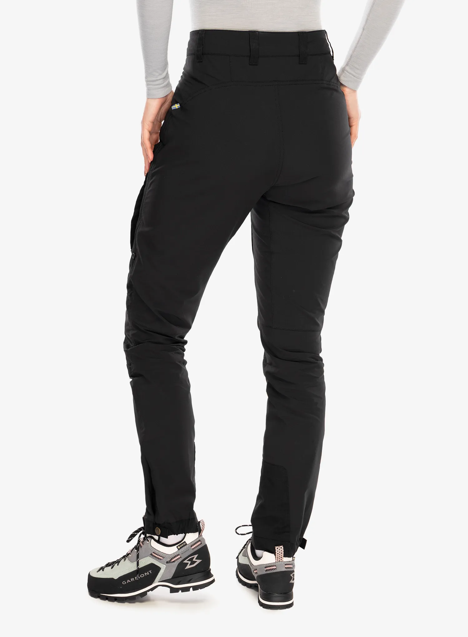 Ženske trekking hlače Fjallraven Keb Agile Trousers - black