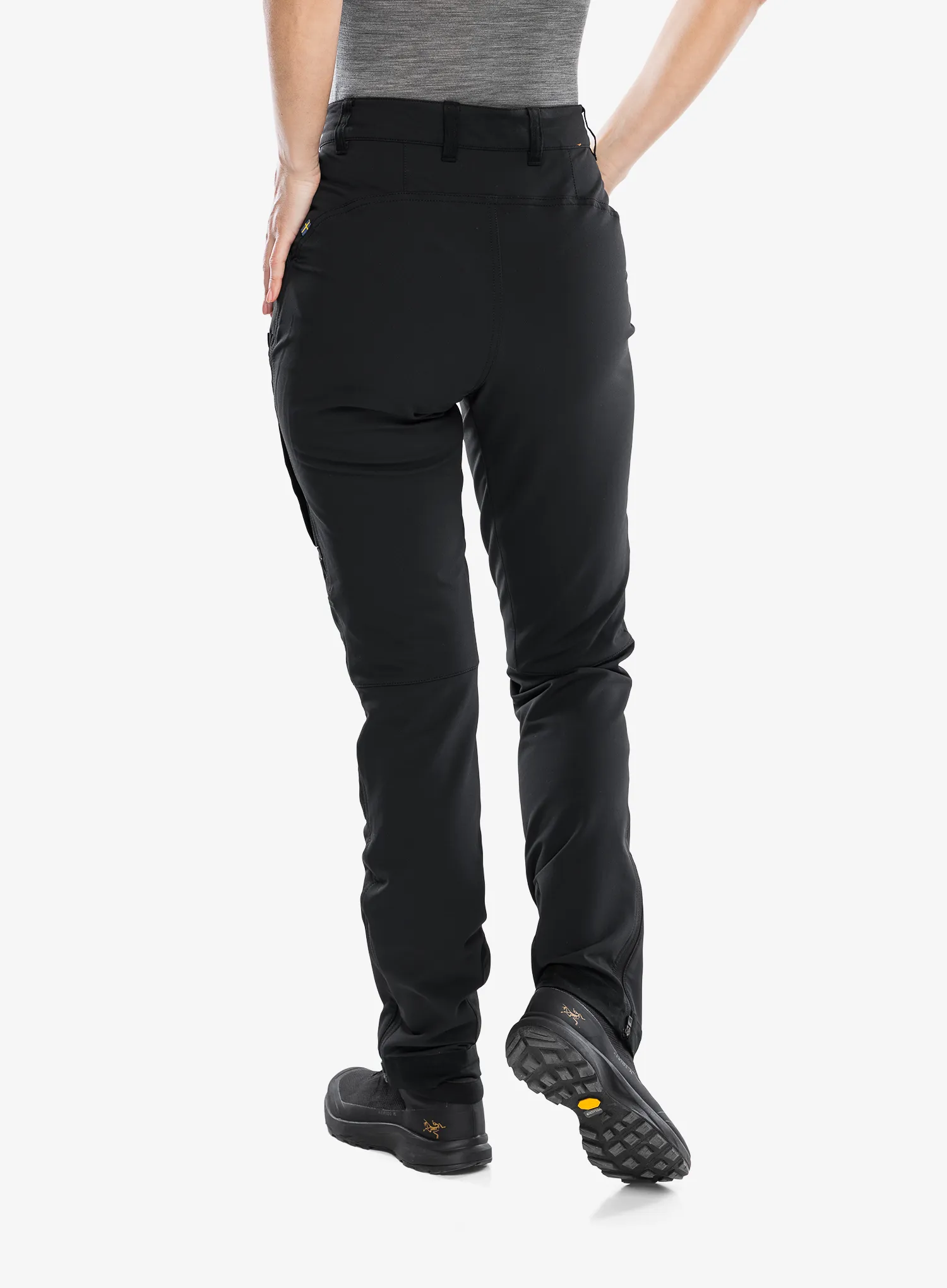 Ženske trekking hlače Fjallraven Keb Agile Winter Trousers - black
