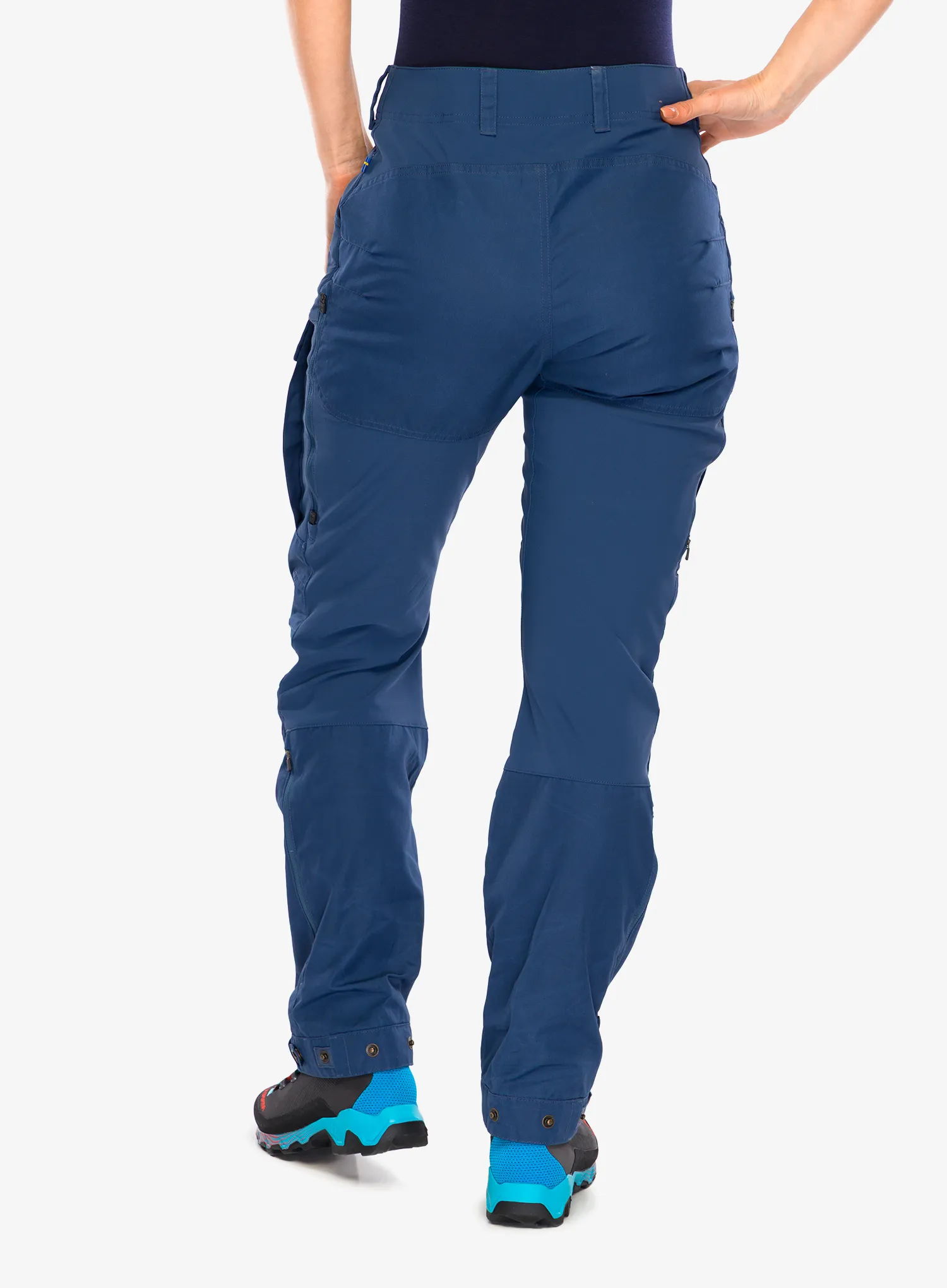 Ženske trekking hlače Fjallraven Keb Trousers - indigo blue