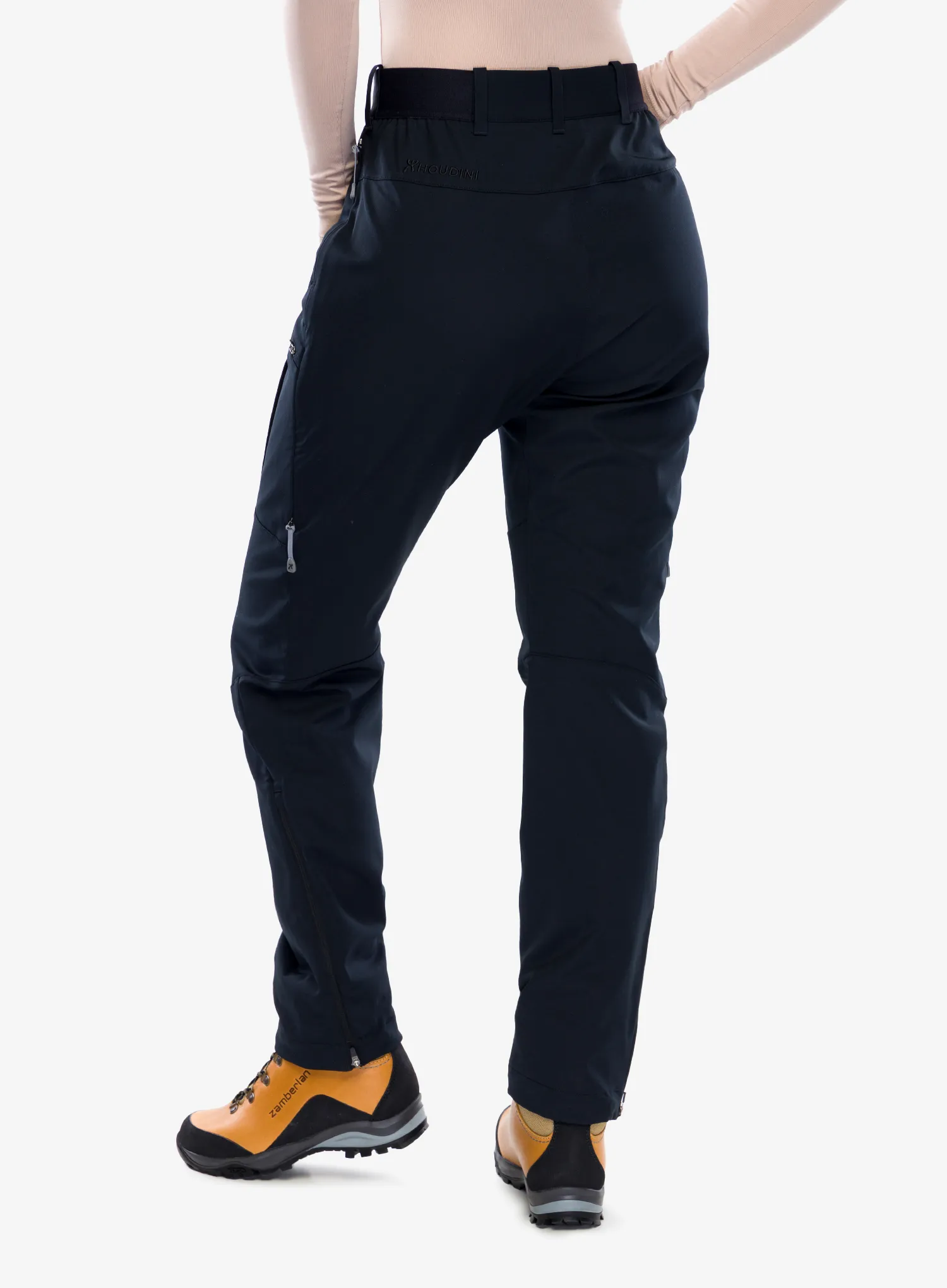 Ženske trekking hlače Houdini More Pants - true black