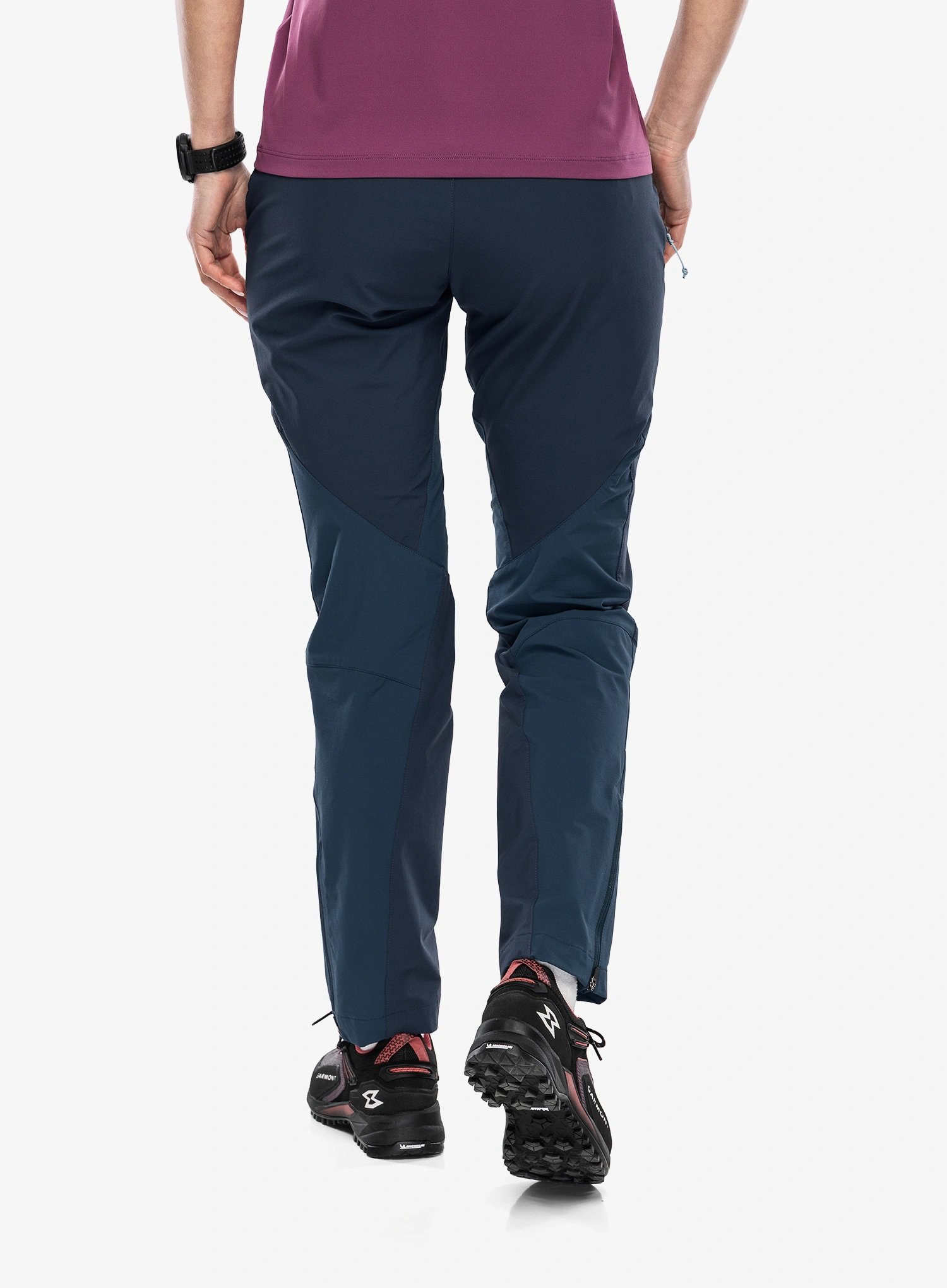 Ženske trekking hlače Rab Torque Mountain Pants - tempest blue/ ink