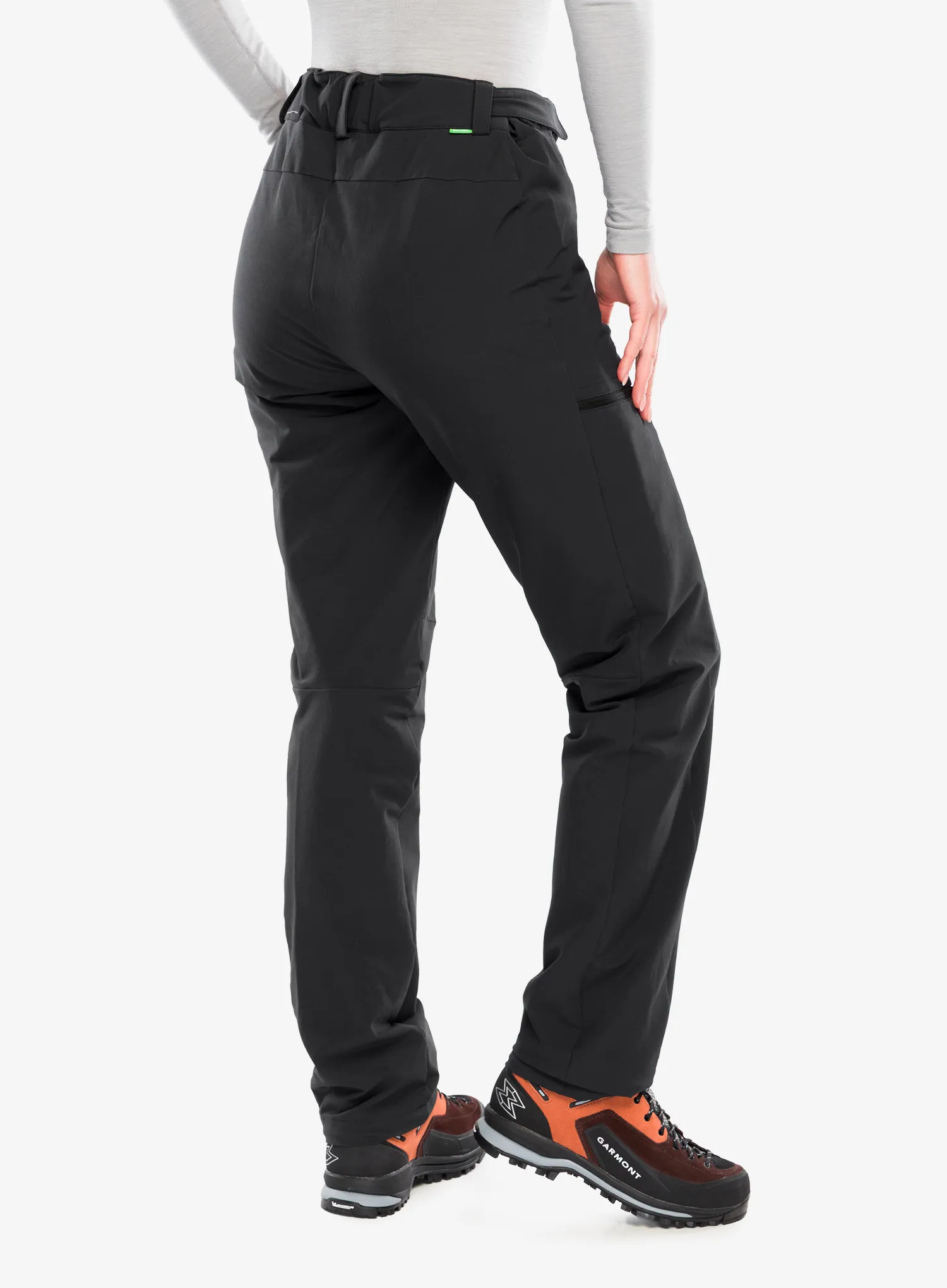 Ženske trekking hlače Vaude Skomer Winter Pants II - black