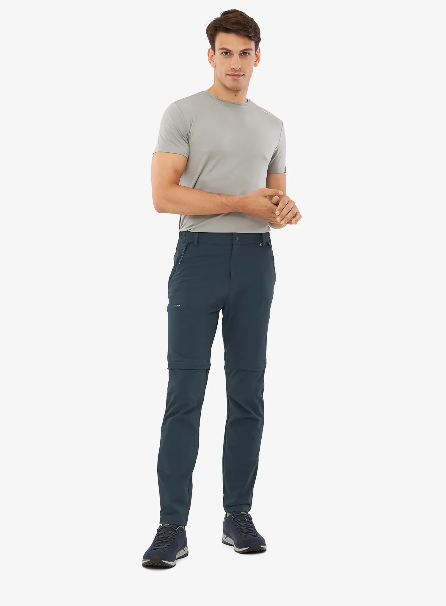 Trekking hlače Viking Rocklyn 2 in 1 - navy