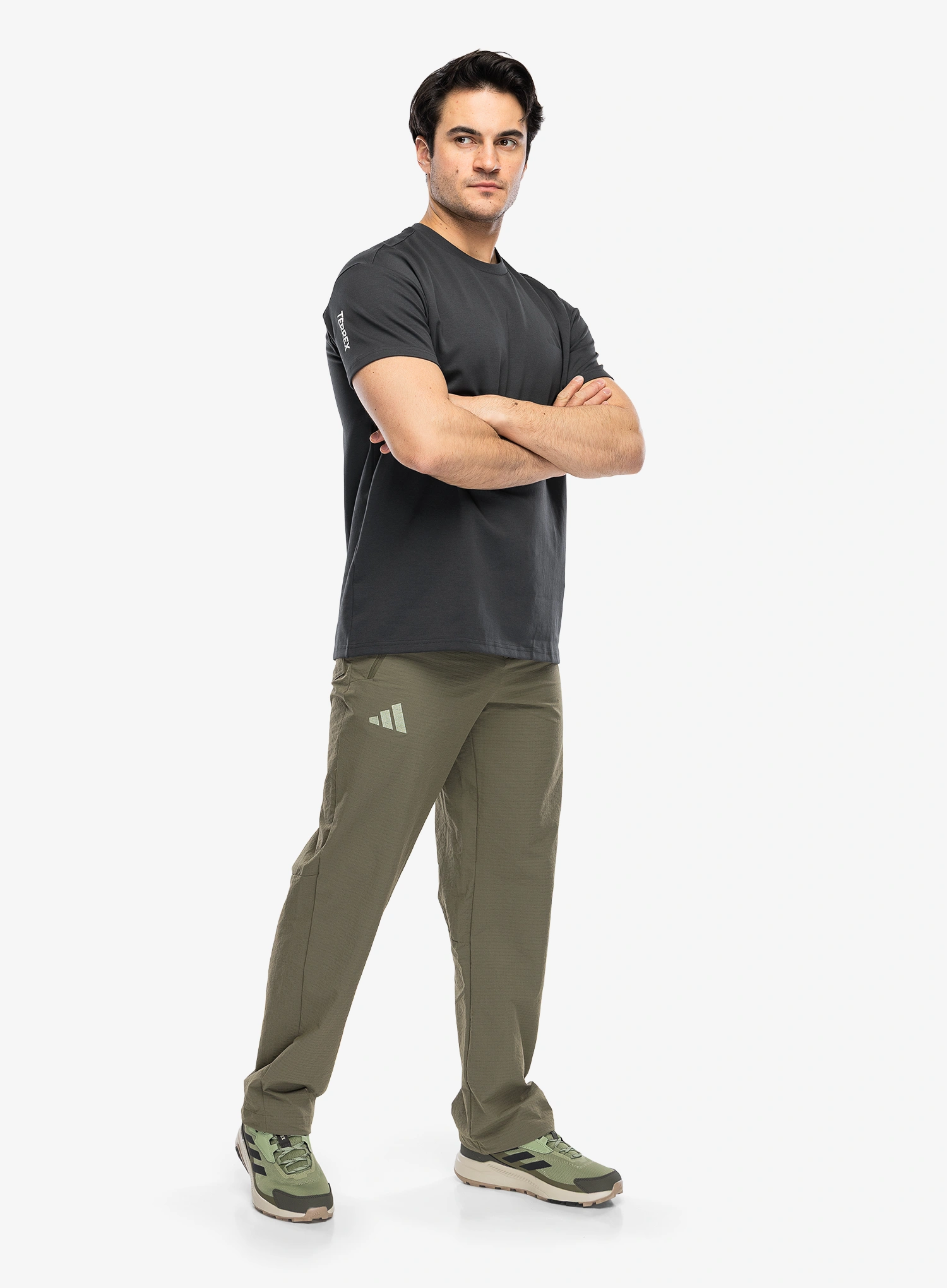 Planinarske hlače adidas TERREX Xperior Clima365 Pants - olive strata