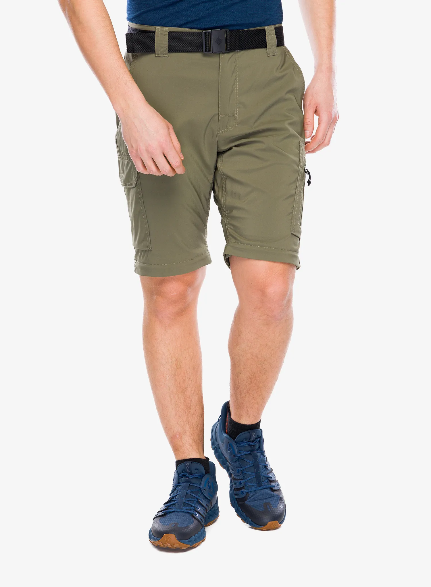 Planinarske hlače Columbia Silver Ridge Utility Convertible Pant - stone green