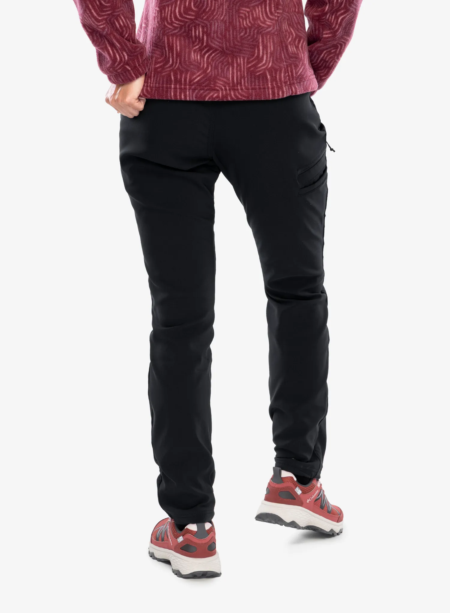 Ženske planinarske hlače Columbia Back Beauty High-Rise Pant - black