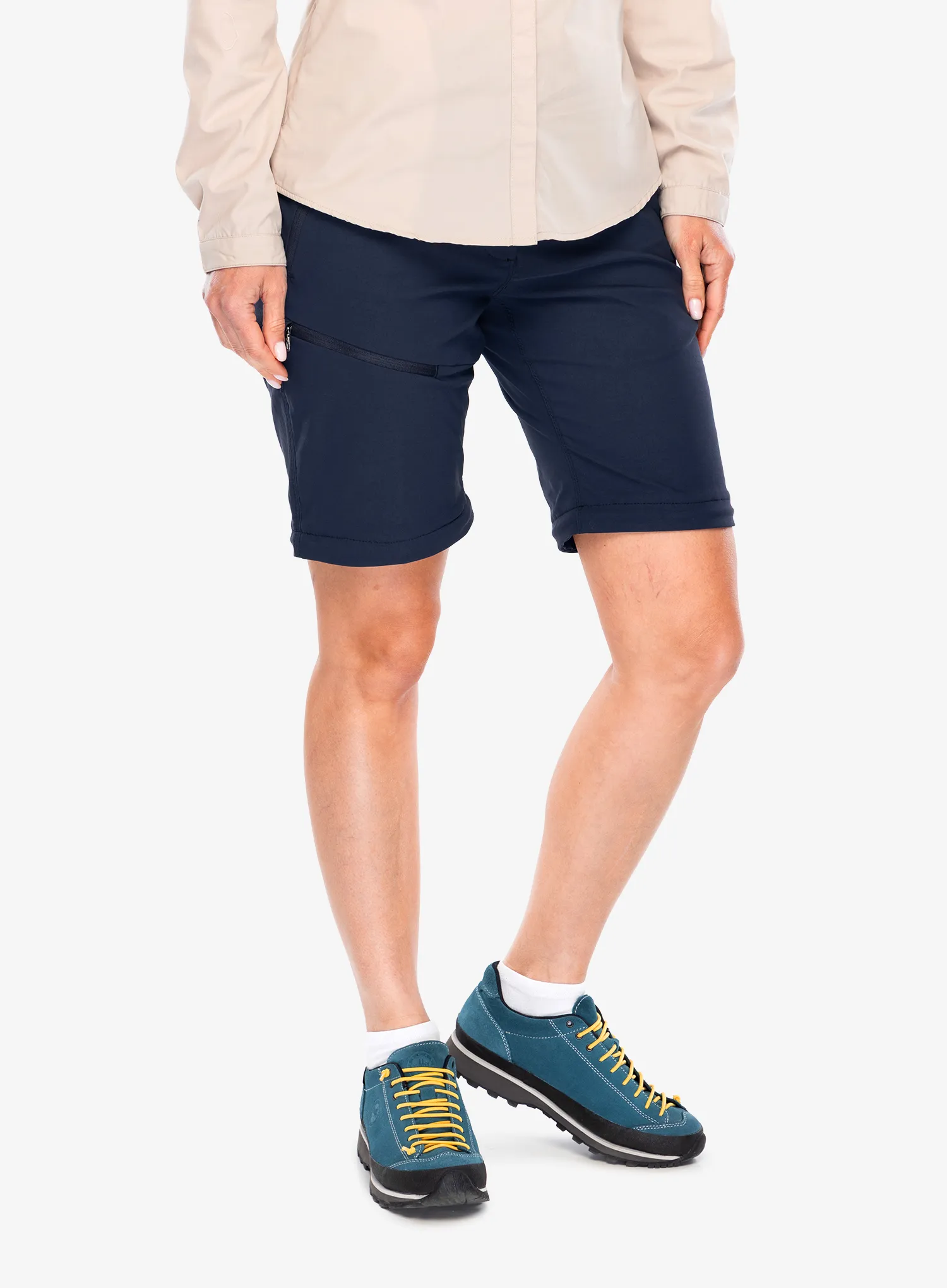 Ženske planinarske hlače Craghoppers NosiLife Pro Convertible Trouser III - blue navy