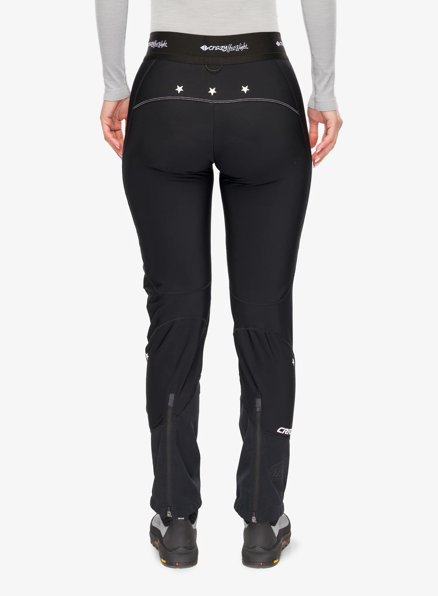 Ženske planinarske hlače Crazy Pant Oxygen - black