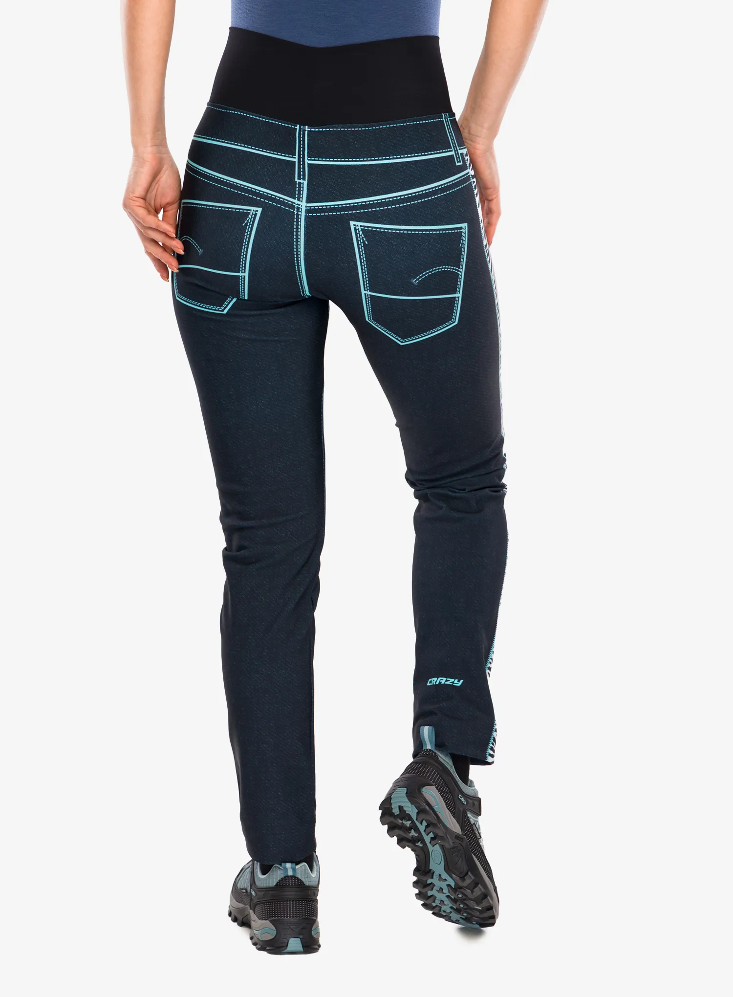 Ženske planinarske hlače Crazy Pant Wonder Magic - early