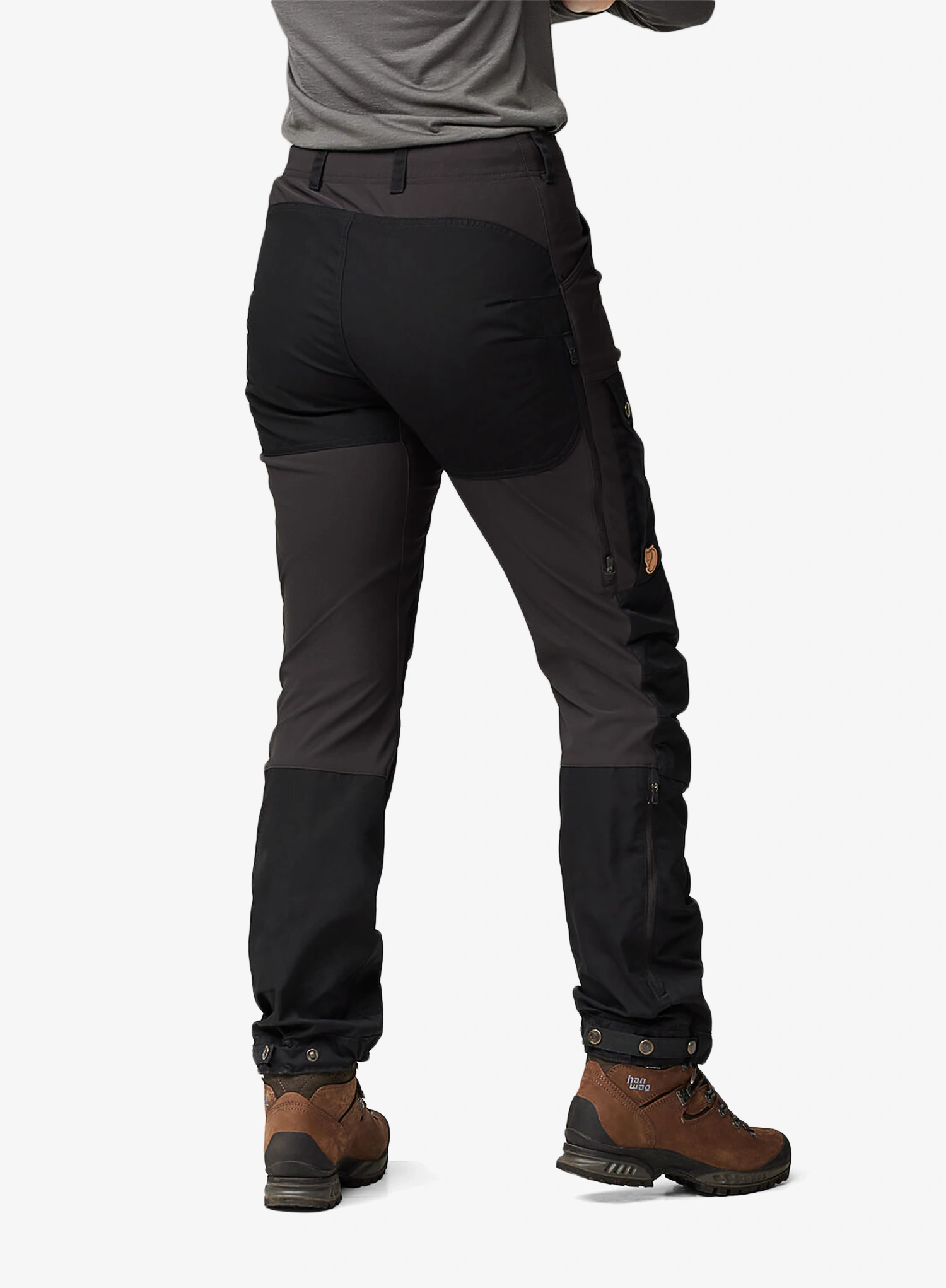 Ženske planinarske hlače Fjallraven Keb Trousers - black