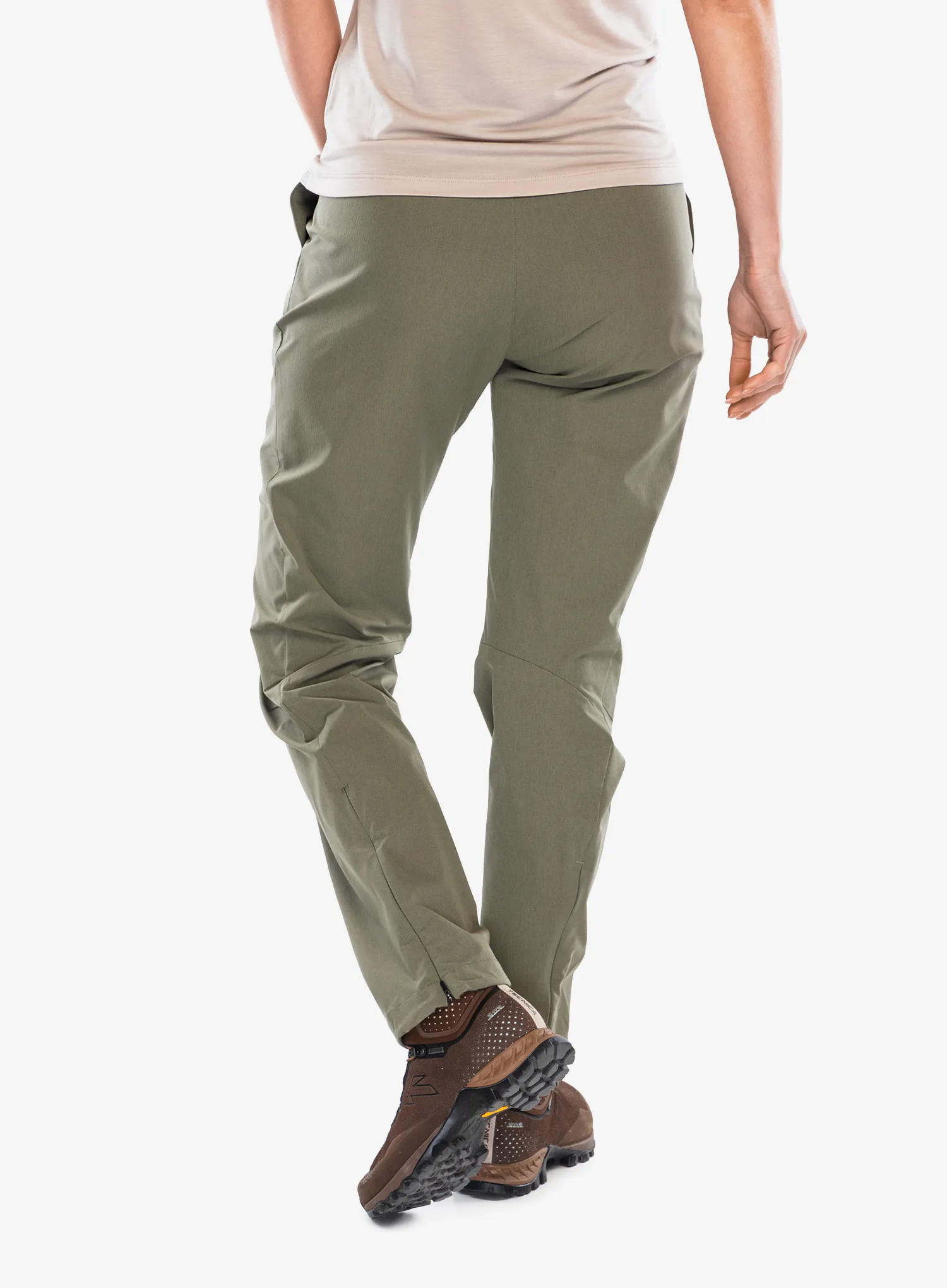 Ženske planinarske hlače Houdini Go Pants - sage green