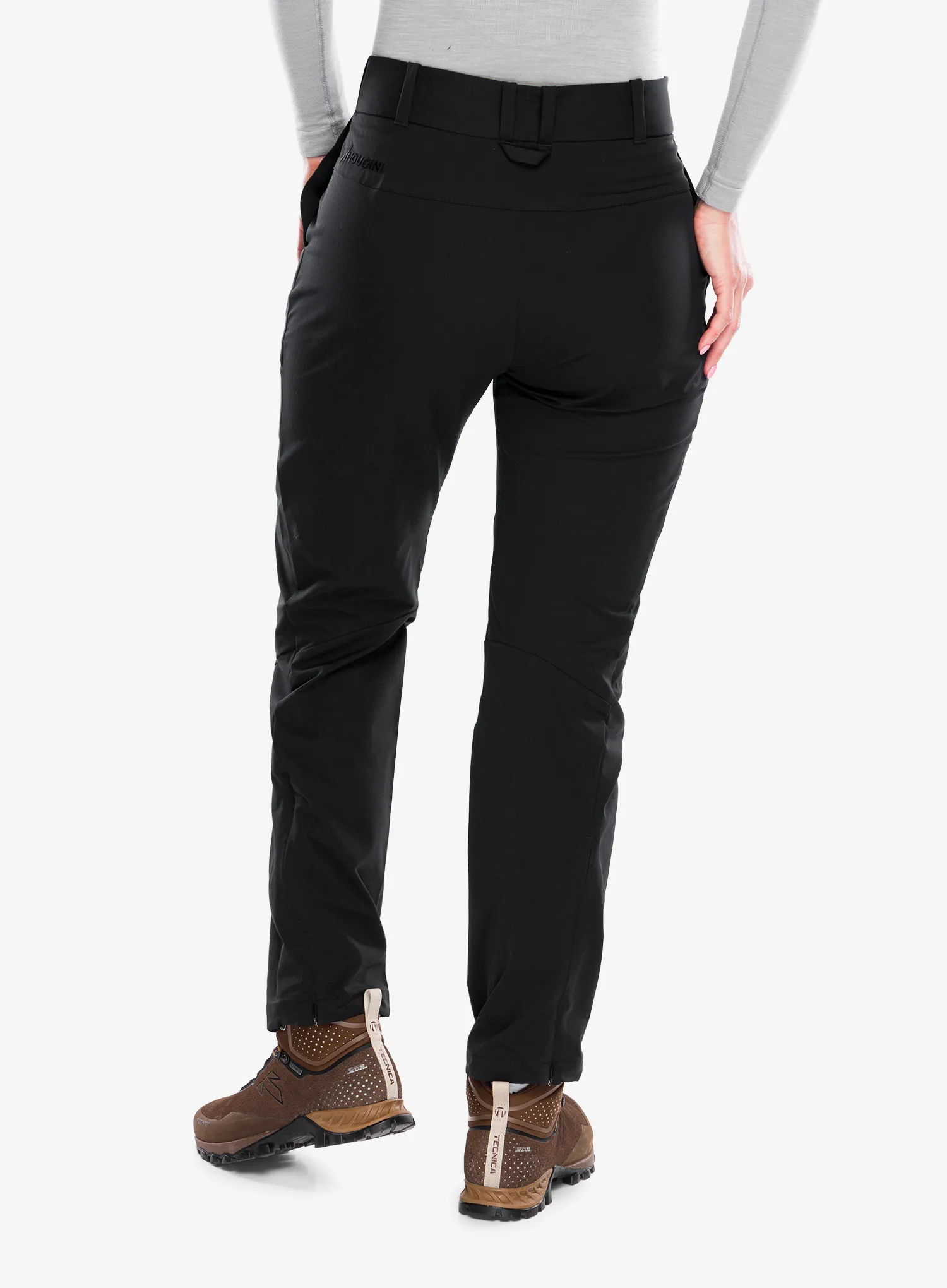 Ženske planinarske hlače Houdini Go Pants - true black