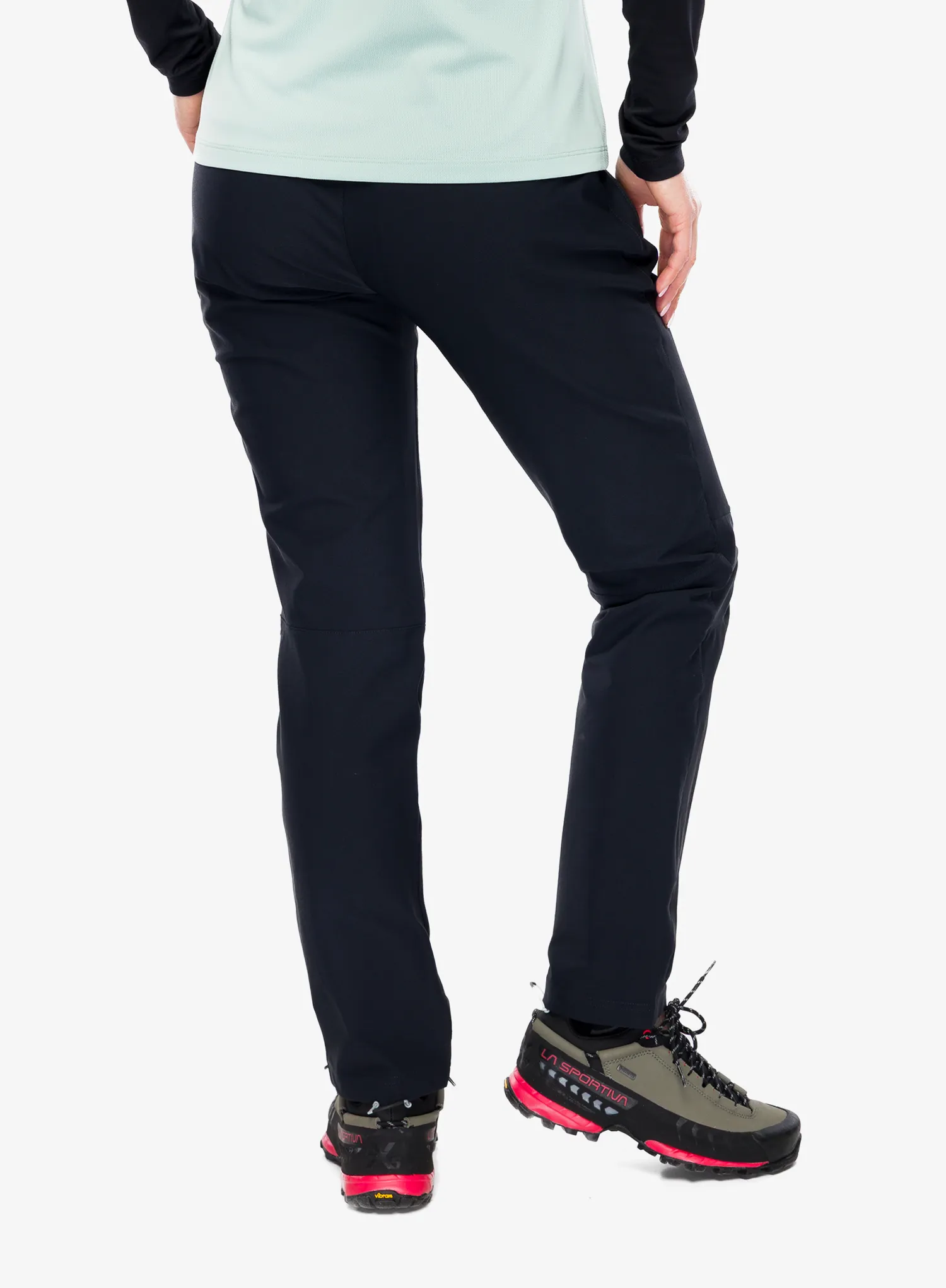 Ženske planinarske hlače Montane Tucana Pants - black