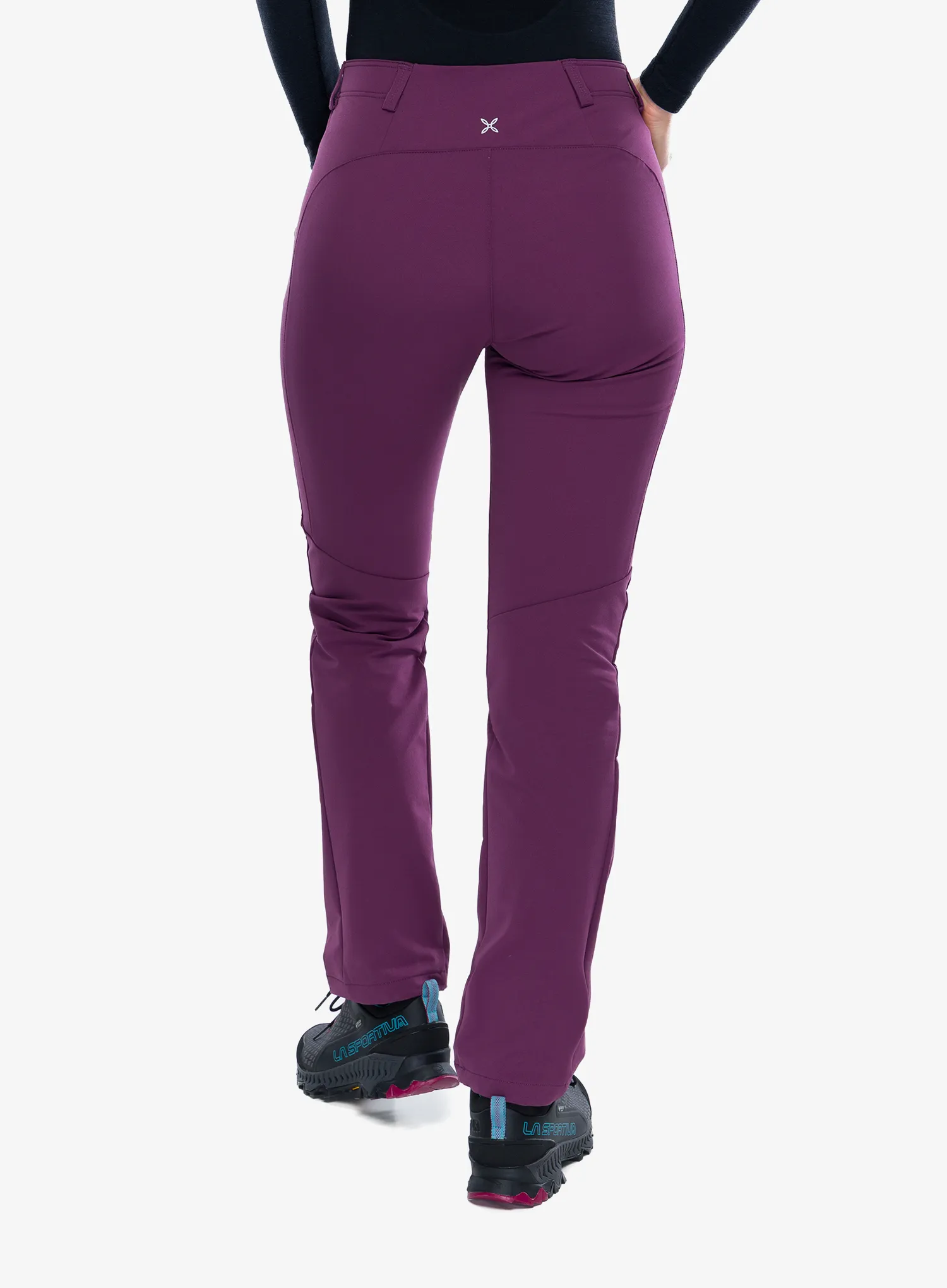Ženske planinarske hlače Montura Groove Pants - wine red