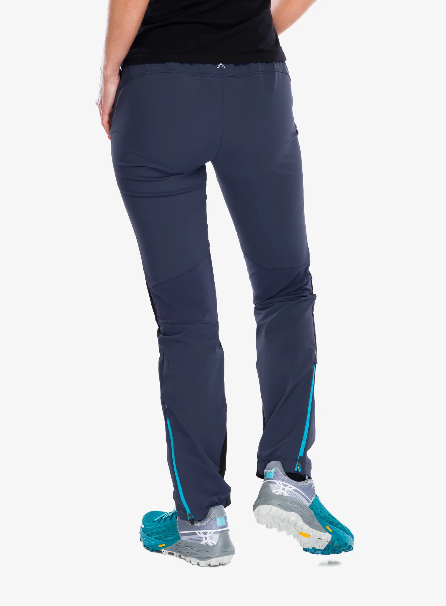 Ženske planinarske hlače Montura Vertigo Light 3 Pants - graphite blue/turquoise