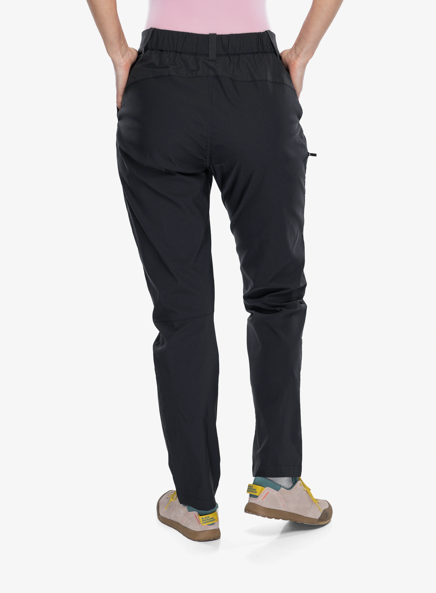 Ženske planinarske hlače Peak Performance Iconiq Pants - black