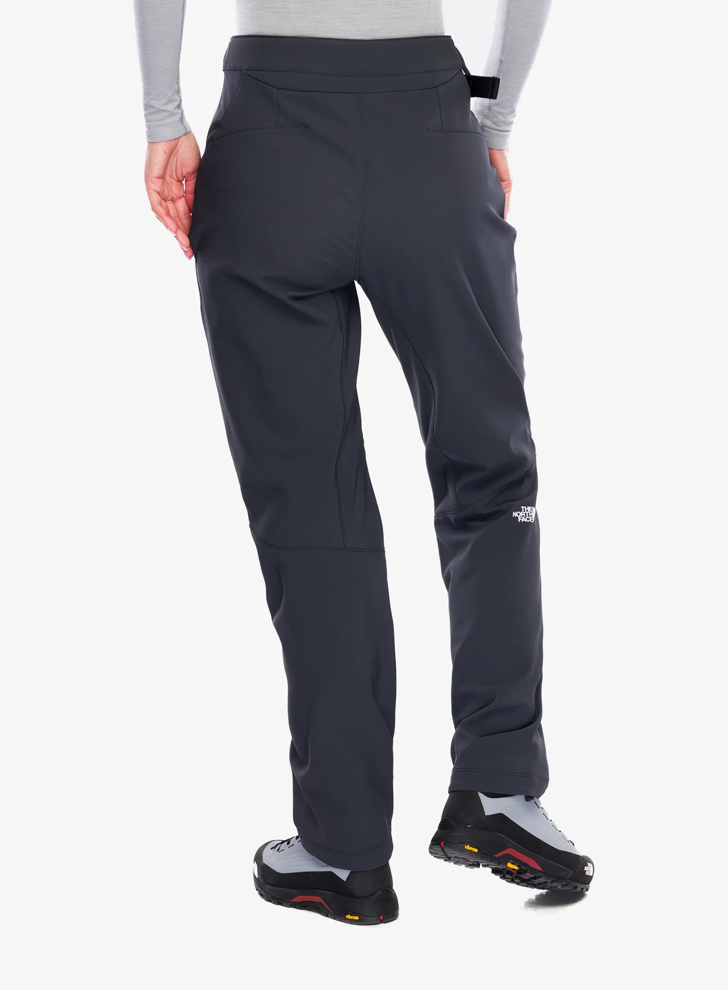 Ženske planinarske hlače The North Face Diablo Regular Straight Pants - asphalt grey