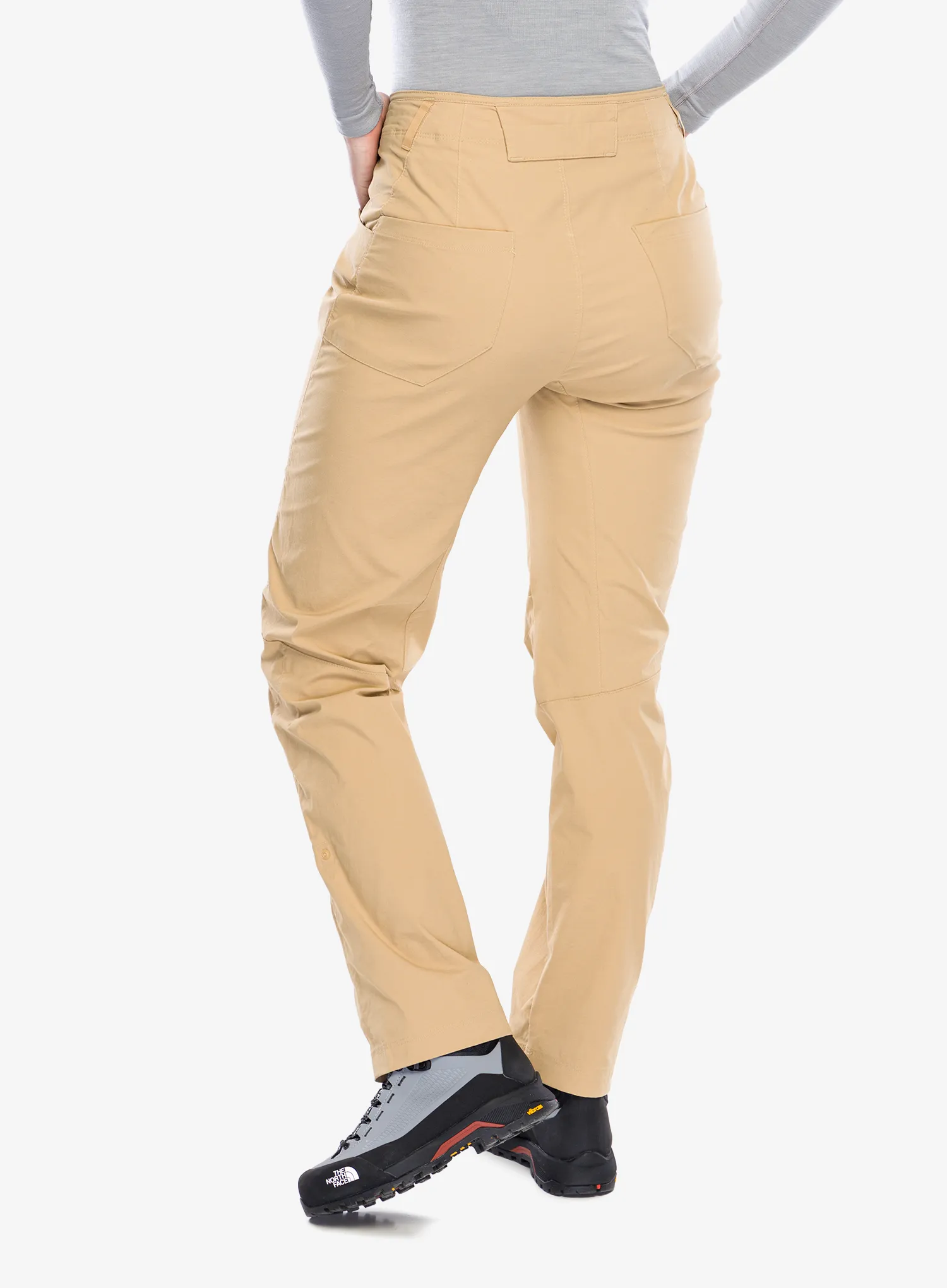 Ženske planinarske hlače The North Face Exploration Pant - khaki stone