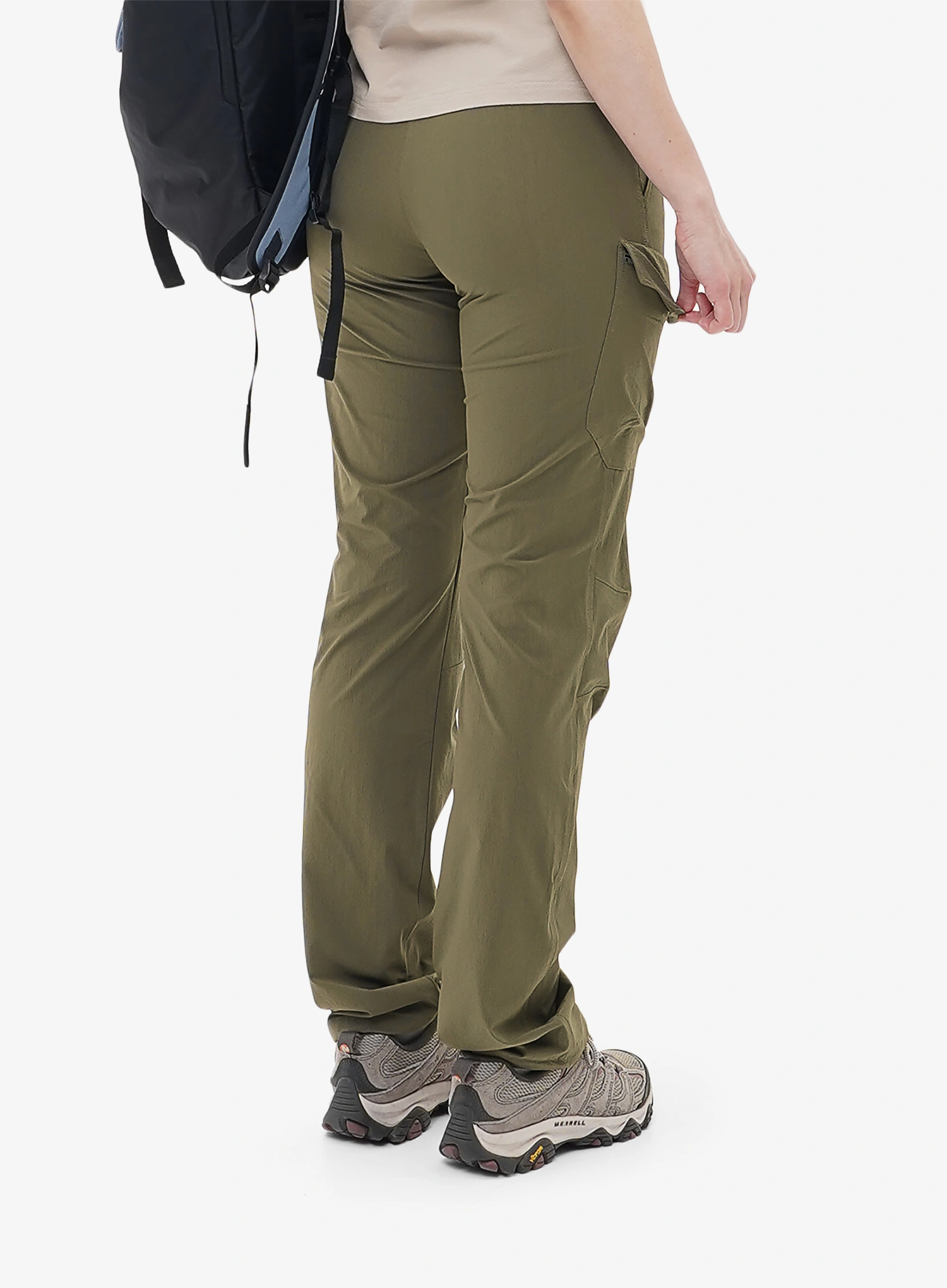 Ženske planinarske hlače Turbat Gorgany Pants - khaki