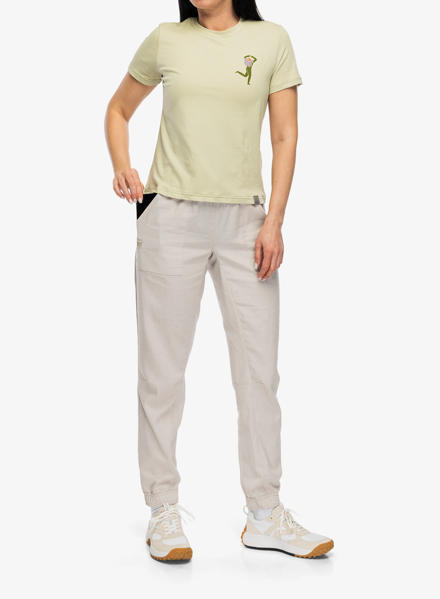 Ženske planinarske hlače Turbat Lama Pants - moonbeam beige