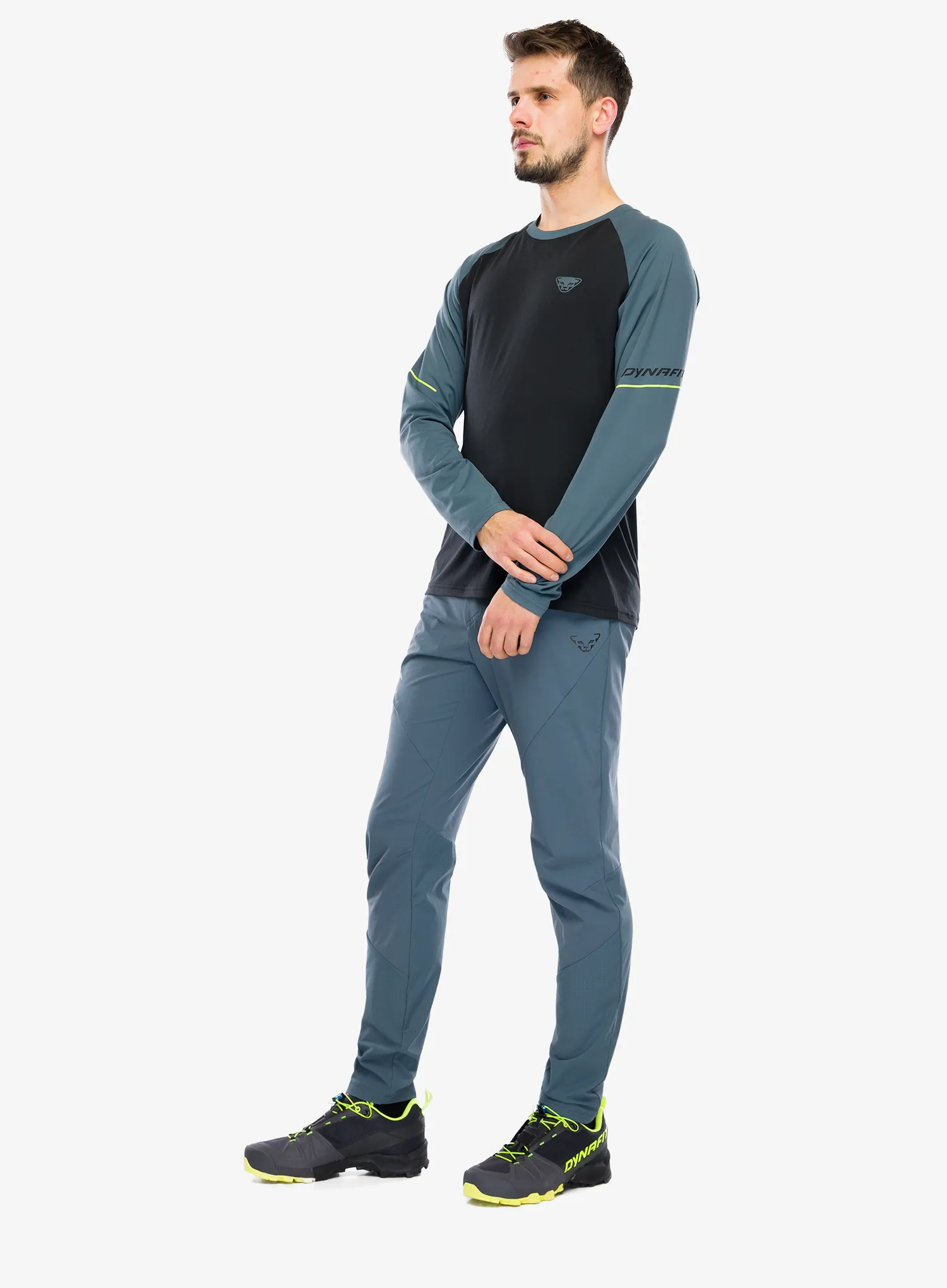 Planinarske hlače Dynafit Traverse Hybrid DST Pants - cinder