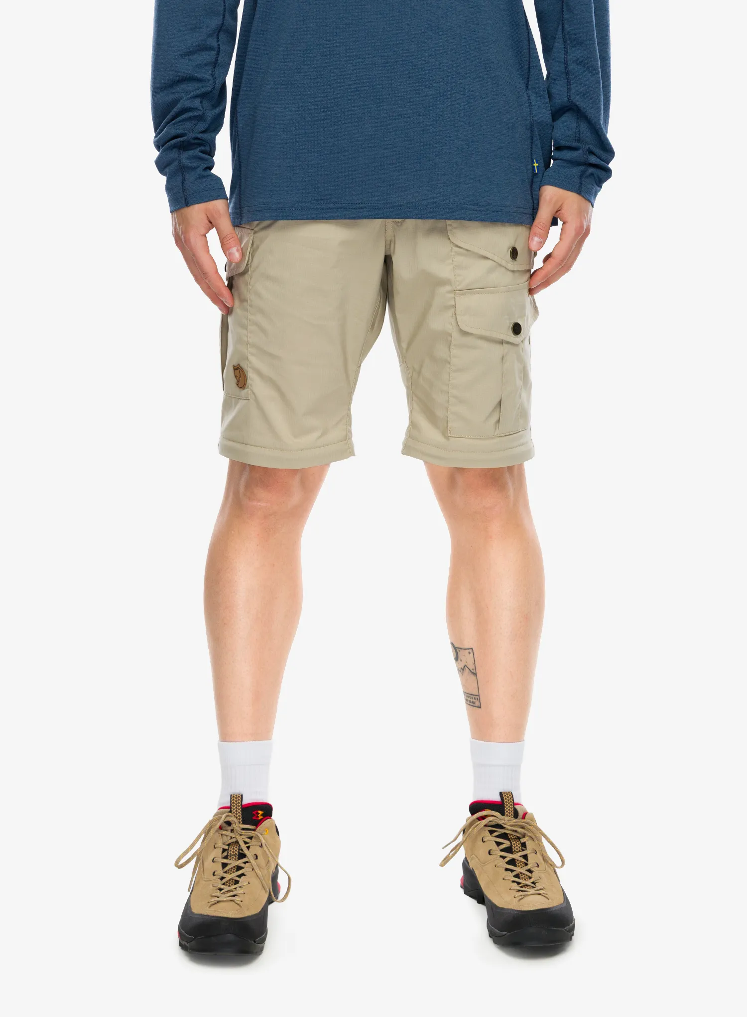 Planinarske hlače Fjallraven Vidda Pro Lite Zip-off Trs - fossil