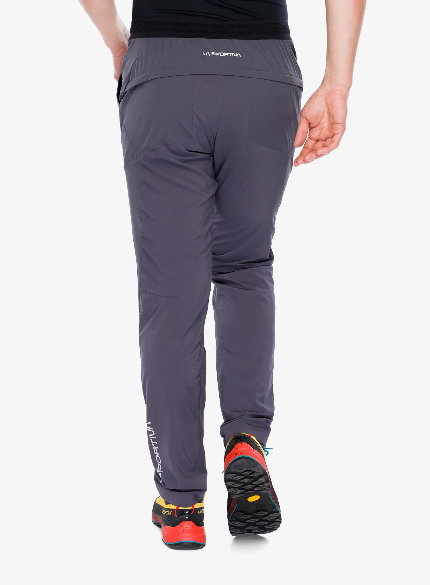 Planinarske hlače La Sportiva Trail Guard Pants - onyx/chalk
