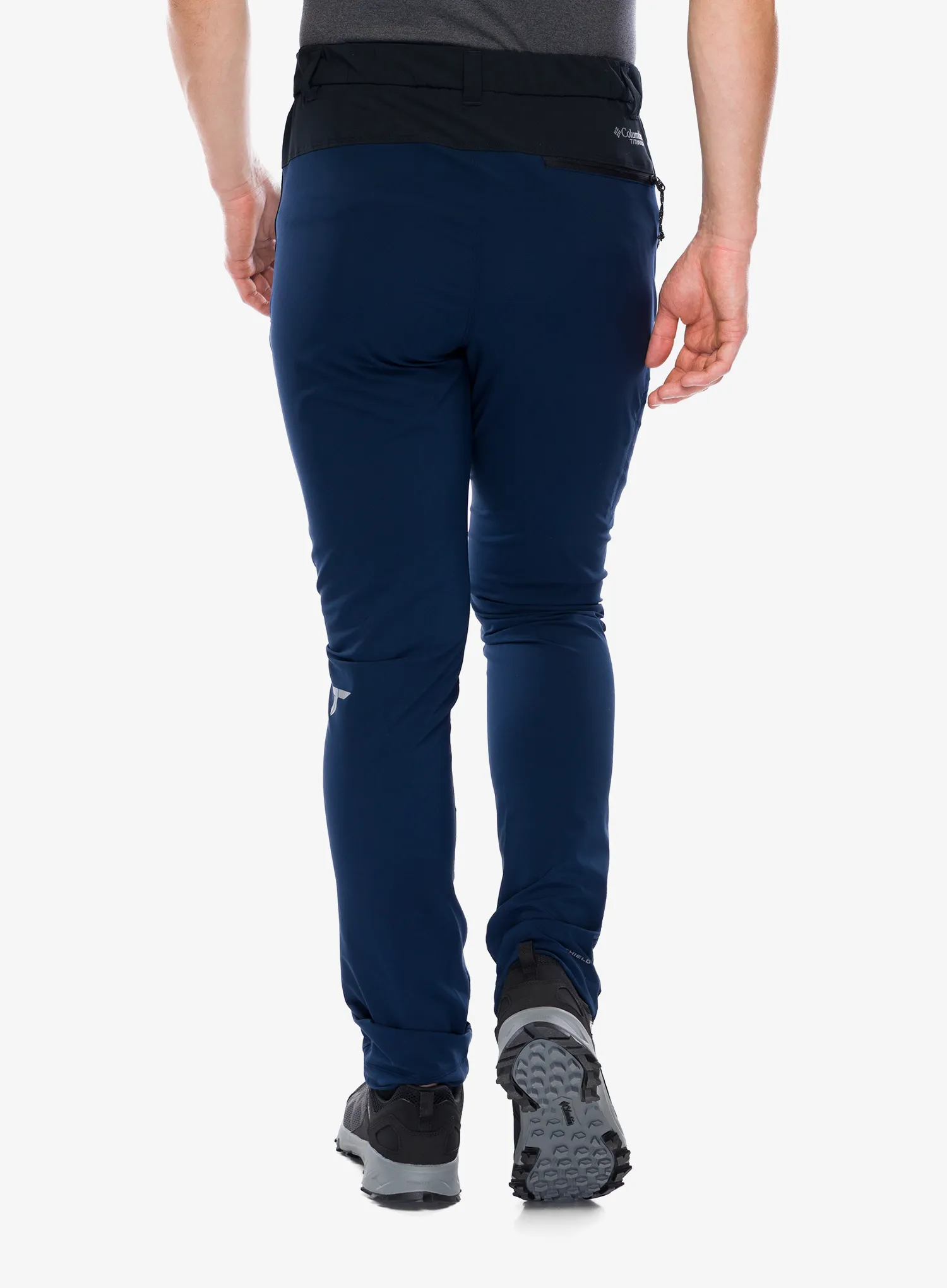Muške planinarske hlače Columbia Triple Canyon Pant II - collegiate navy/black