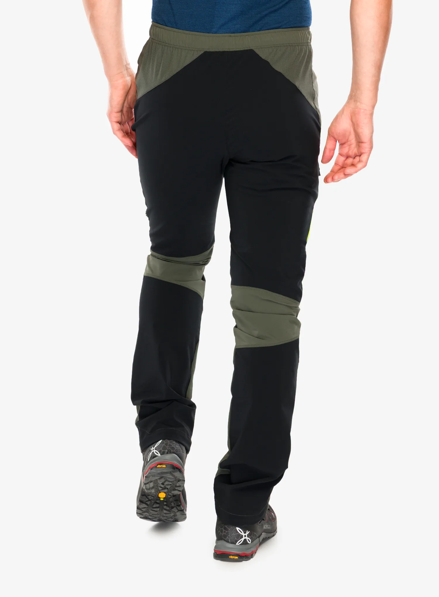 Planinarske hlače Montura Spitze Pants - sage green/lime green