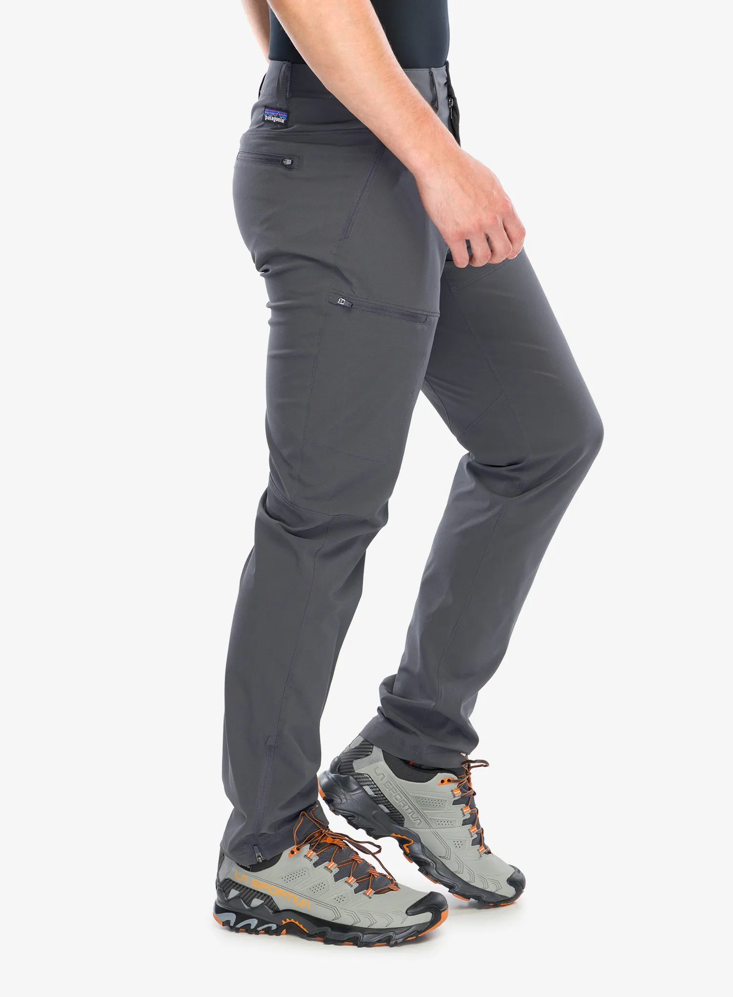 Planinarske hlače Patagonia Terravia Trail Pants - forge grey