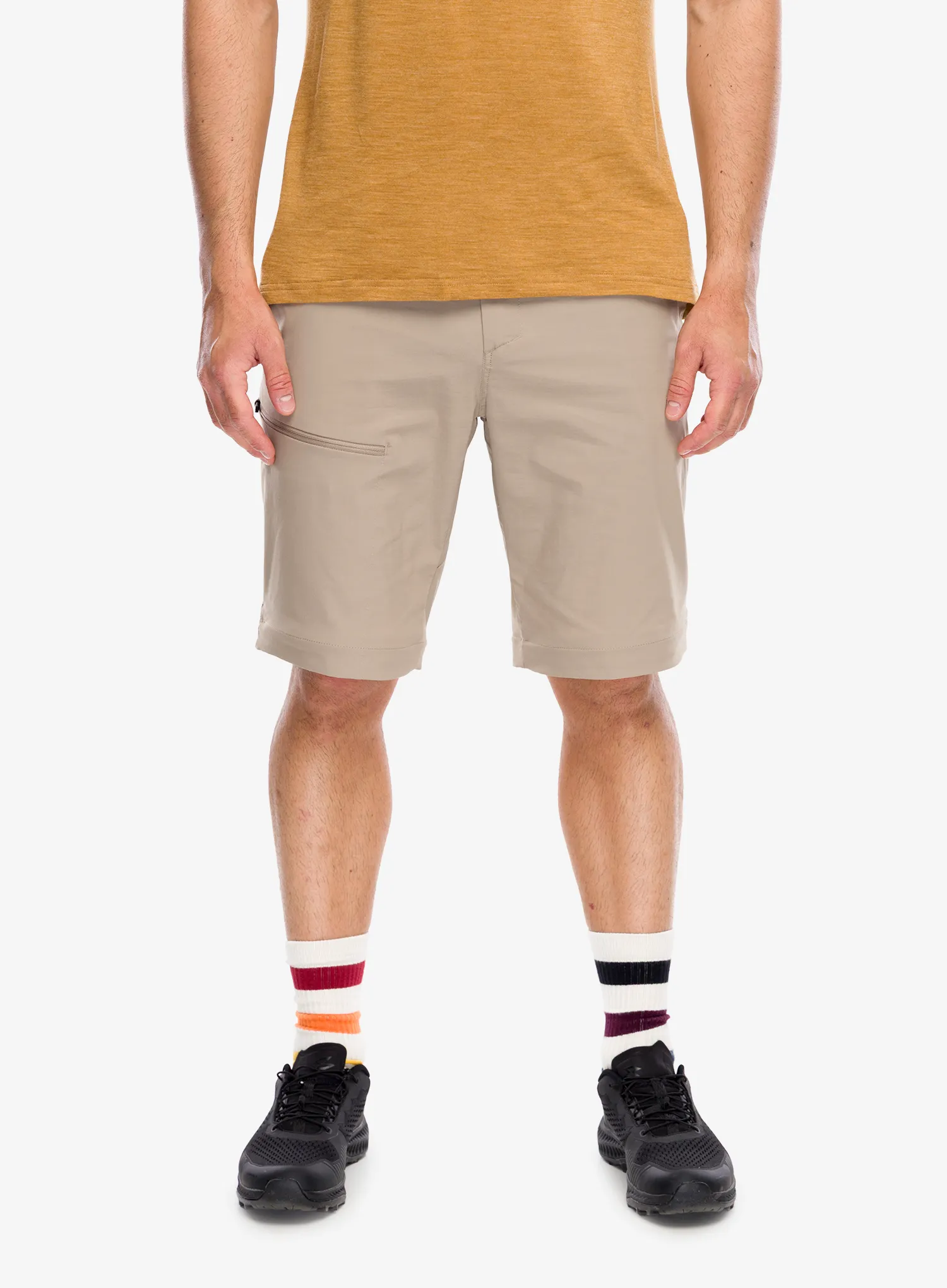 Planinarske hlače Peak Performance Iconiq Zip-Off Pants - avid beige