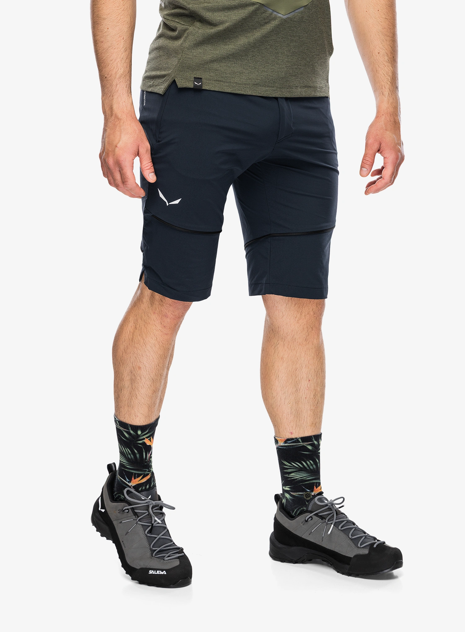 Planinarske hlače Salewa Pedroc 3 Dst 2in1 Pant - blueberry