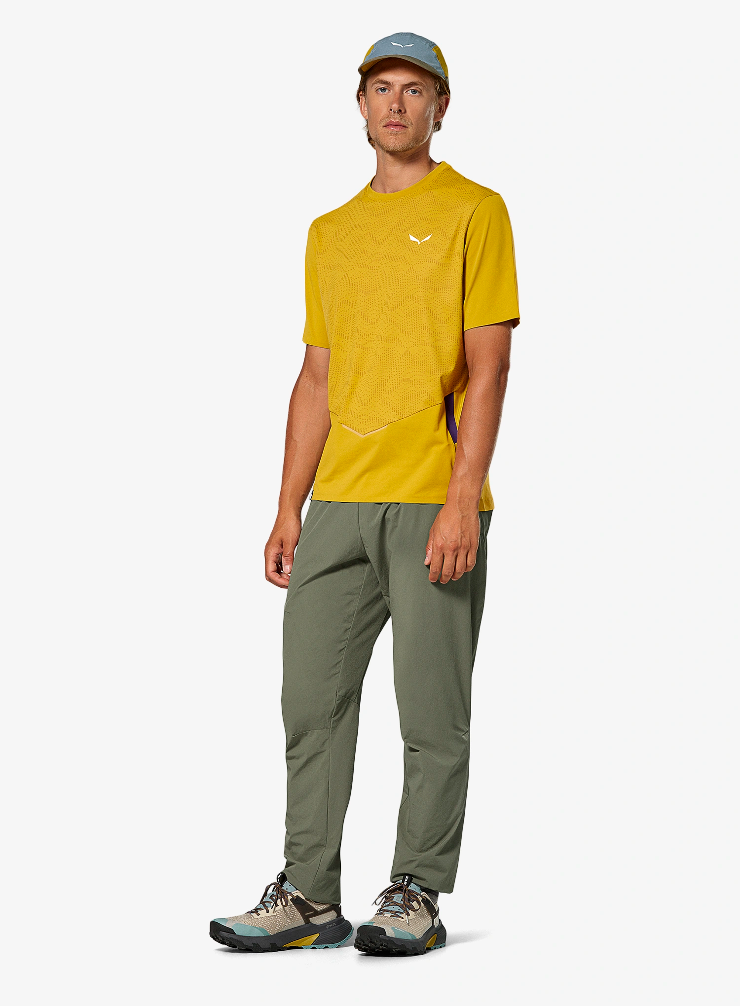 Planinarske hlače Salewa Pedroc 3 Dst Light Pant - faded green