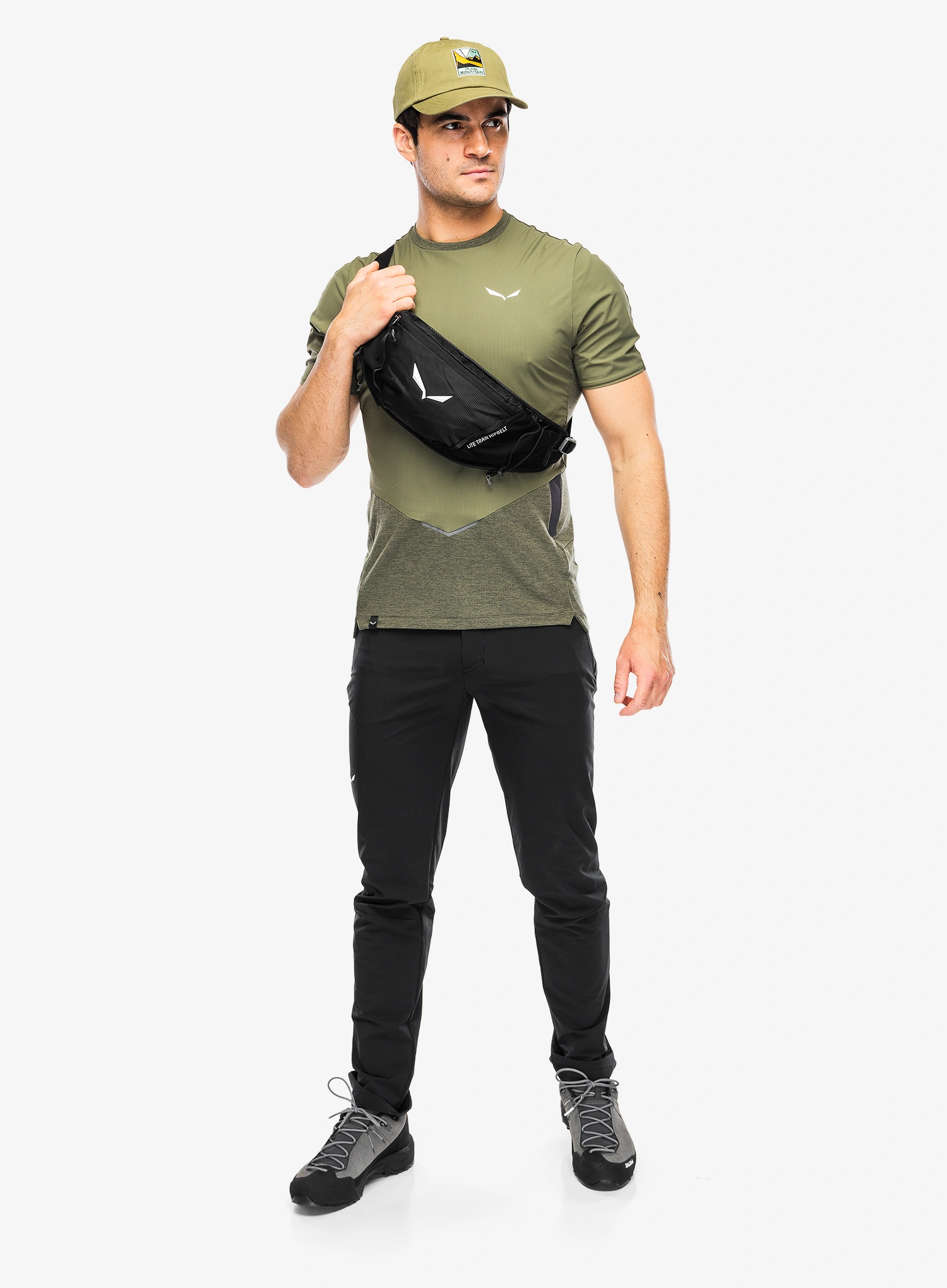 Planinarske hlače Salewa Pedroc 5 Dst Pant - black out