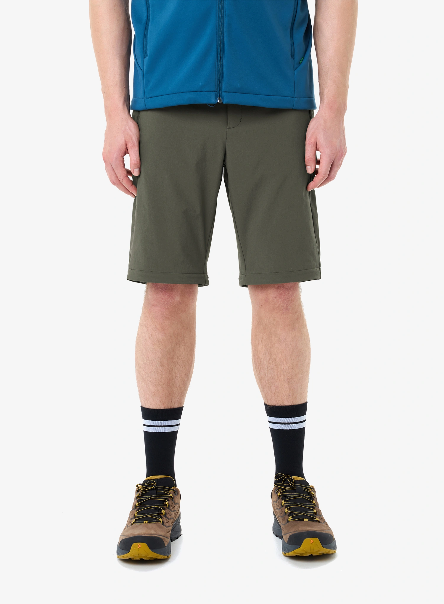 Planinarske hlače Vaude Farley Stretch ZO Pants II - khaki uni