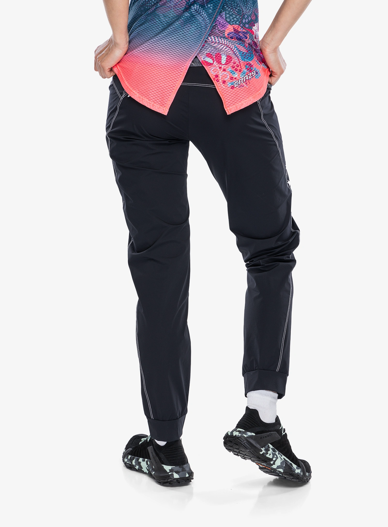 Ženske hlače za planinu Crazy Pant Exit Light - black