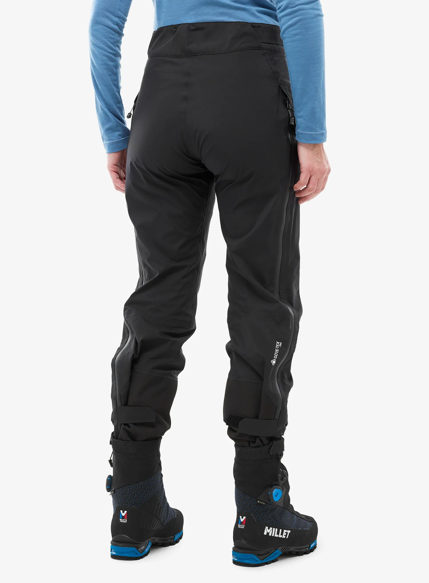 Ženske hlače za planinu Millet Trilogy Icon Gtx Pro Pt - black/noir