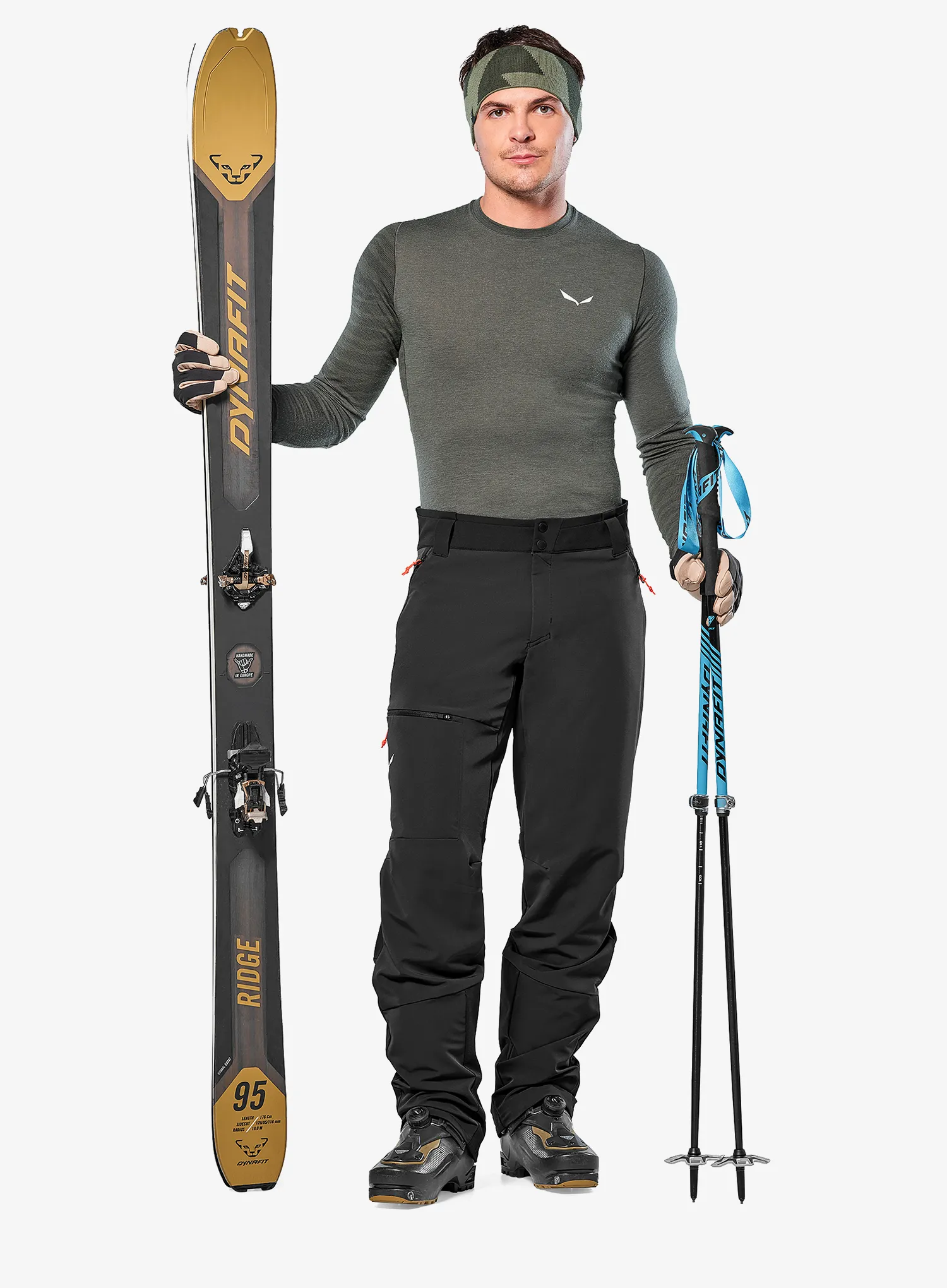 Planinske hlače Salewa Sella DST Pants - black out