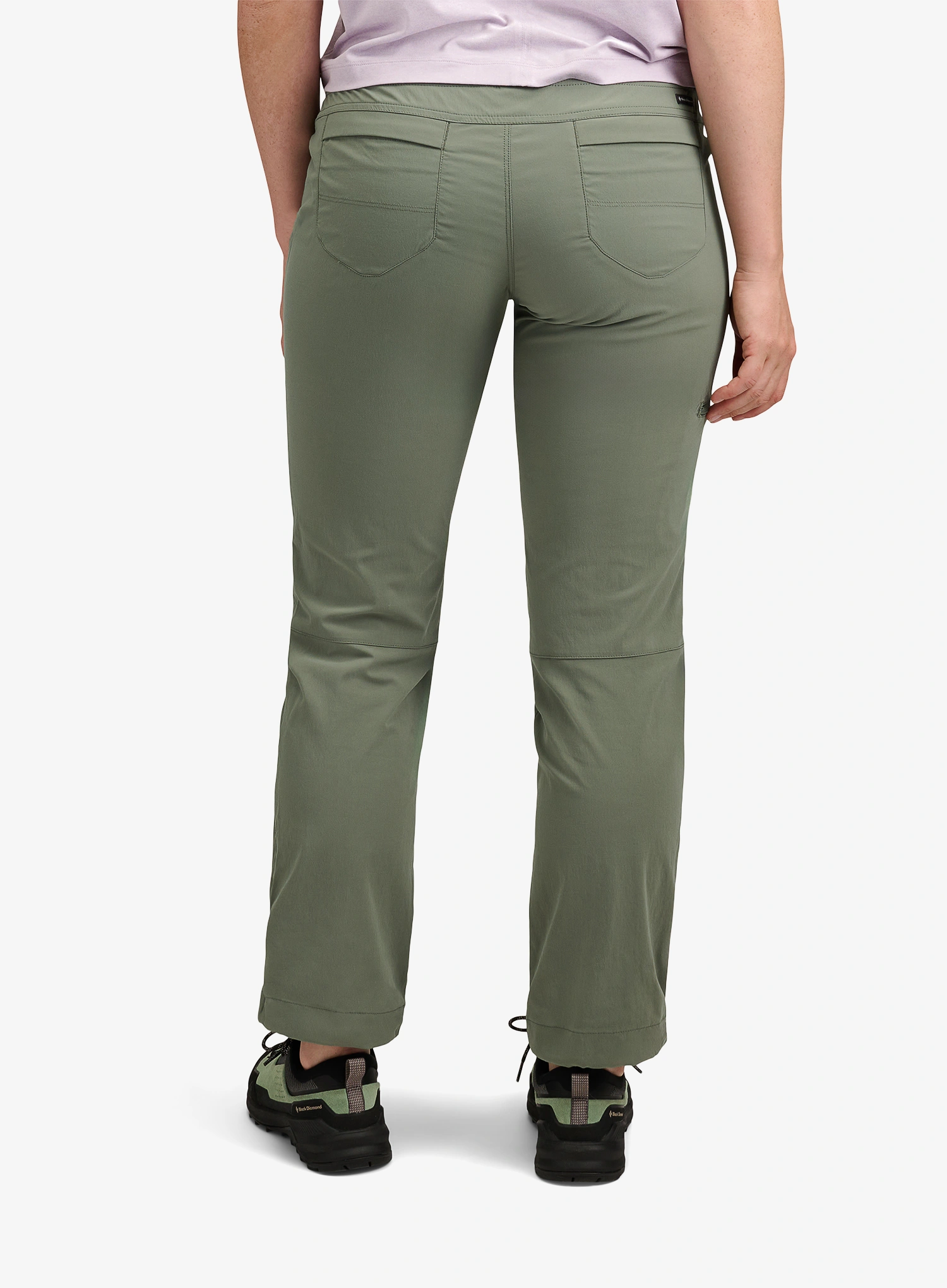Ženske penjačke hlače Black Diamond Technician Pants - laurel green