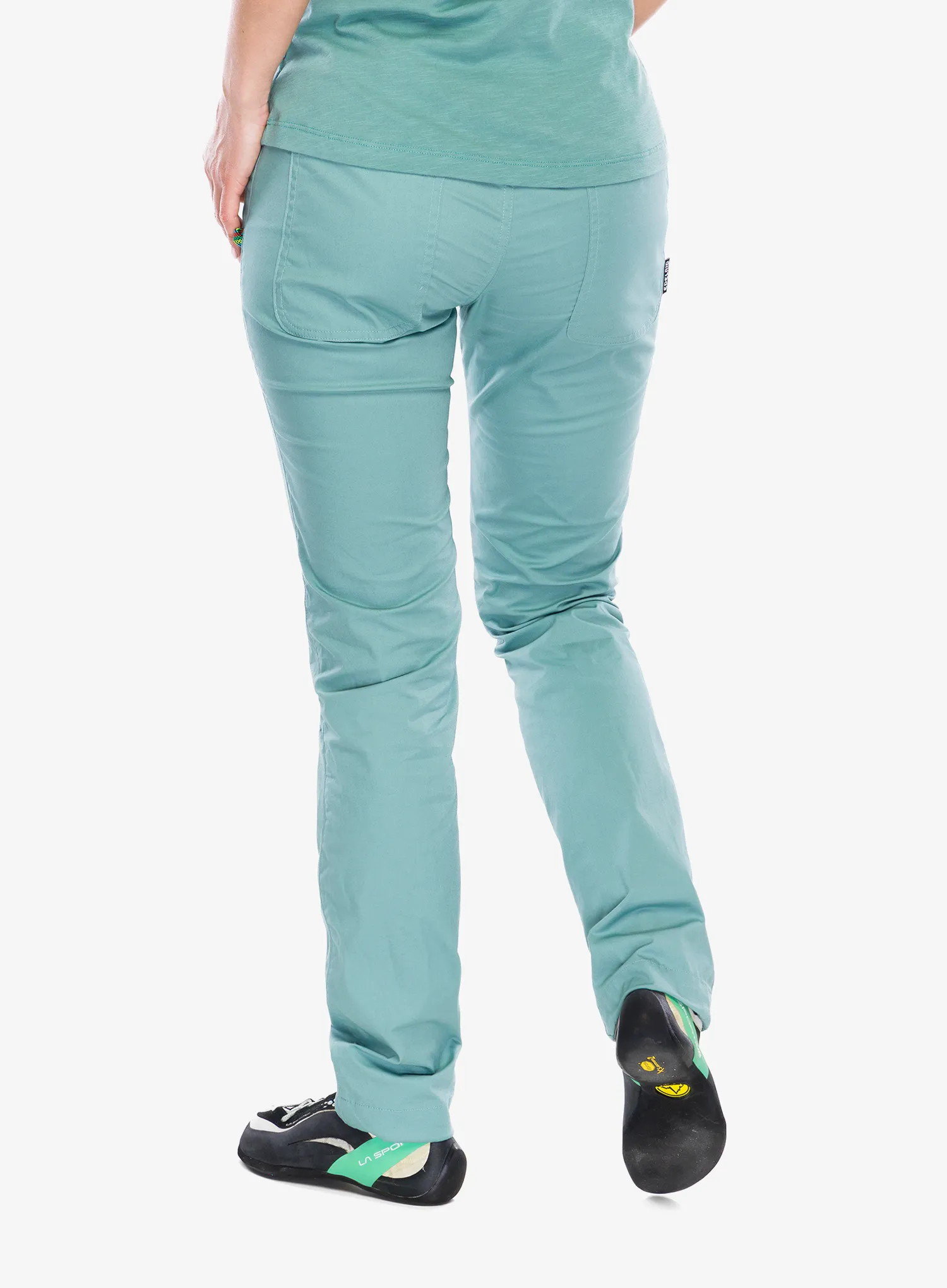Ženske penjačke hlače Edelrid Nona Pants  - mineral blue