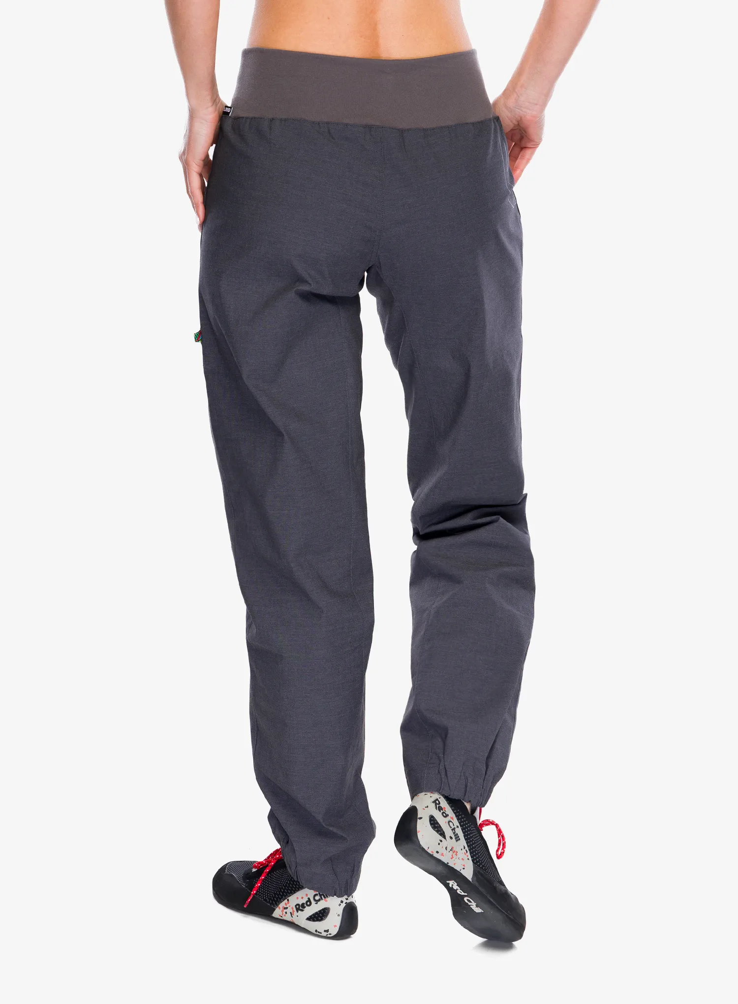 Ženske penjačke hlače Edelrid Sansara Pants III - asphalt