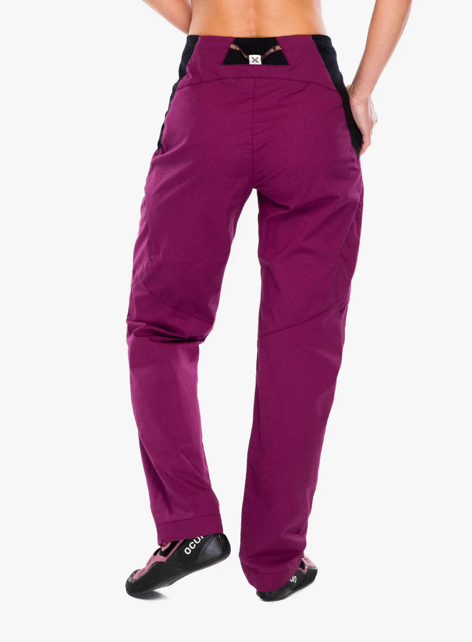 Ženske penjačke hlače Montura Guna Pants - faded wine red 