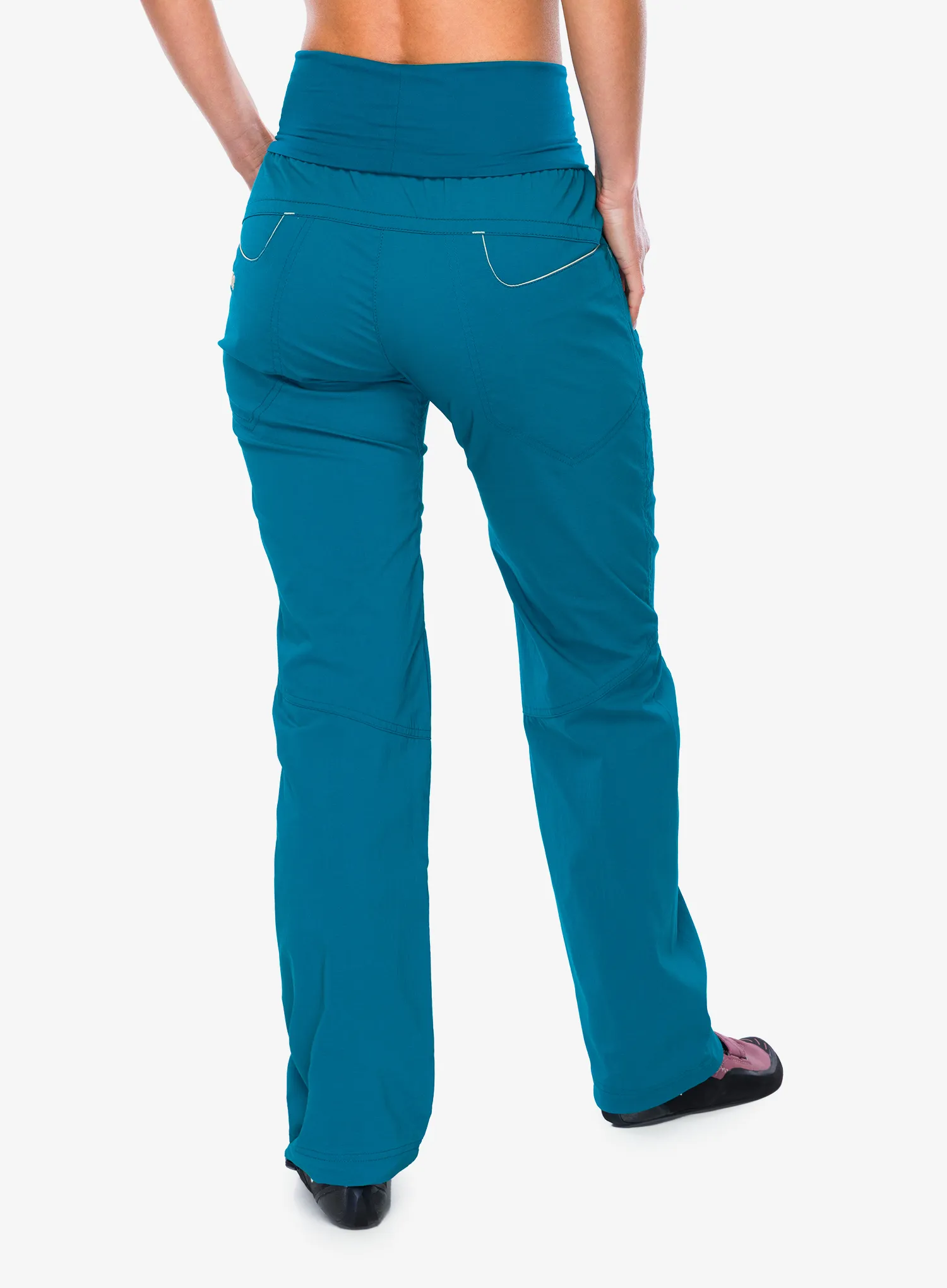 Ženske penjačke hlače Ocun Noya Eco Pants - turquoise deep lagoon