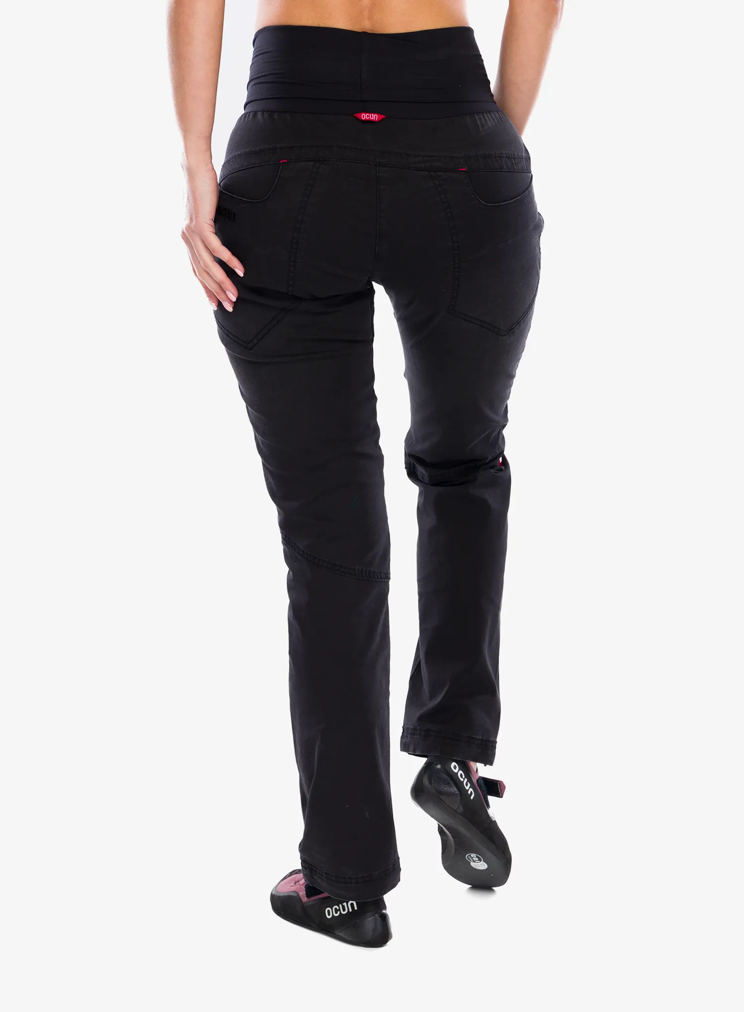 Ženske penjačke hlače Ocun Noya Jeans Organic Pants - black