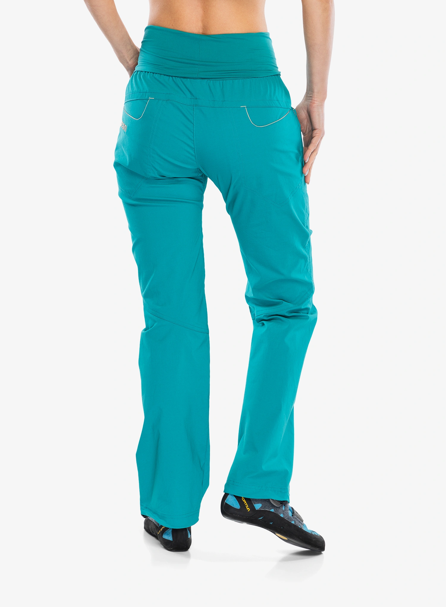Ženske penjačke hlače Ocun Noya Pants - blue deep peacock