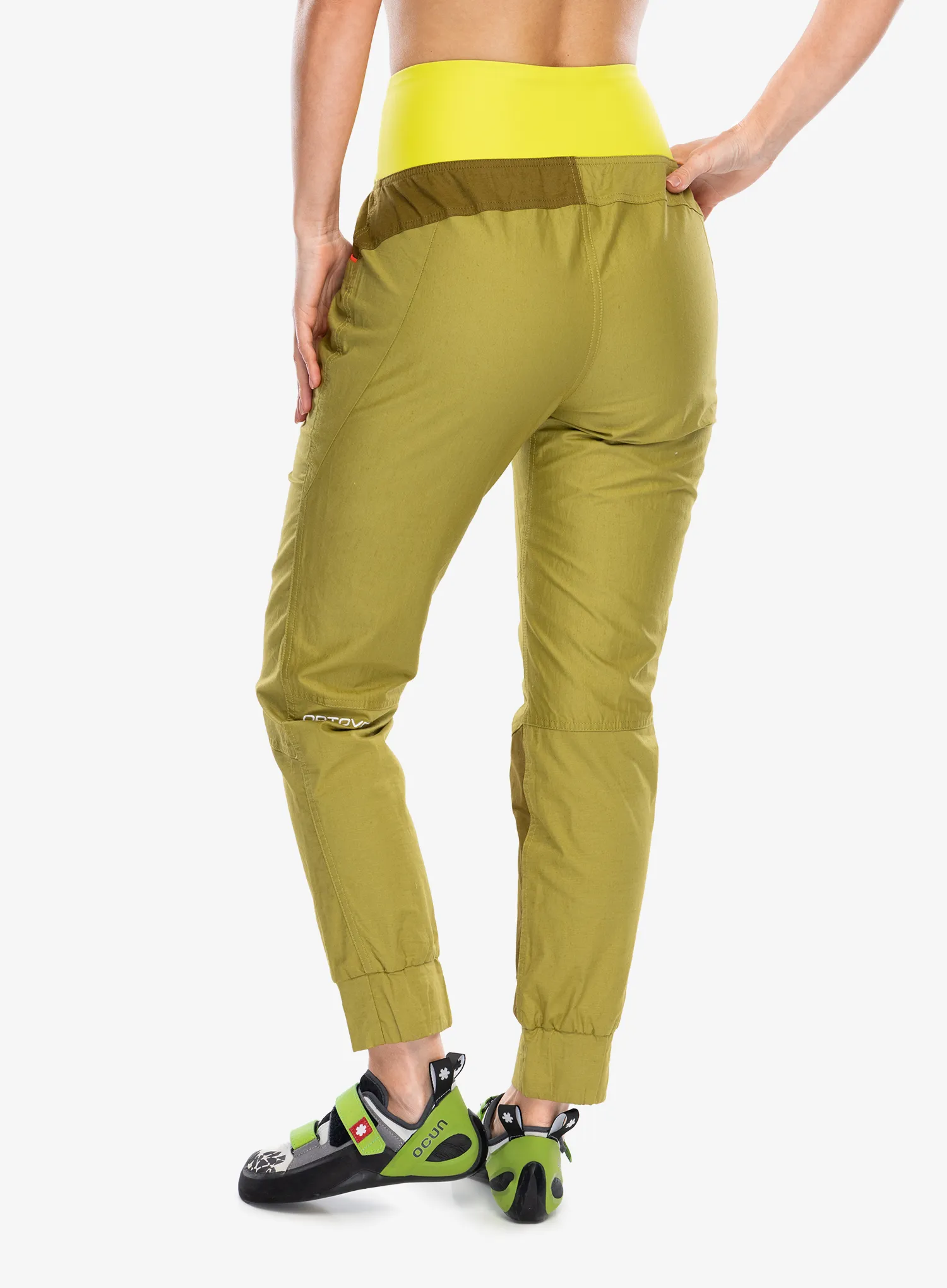 Ženske penjačke hlače Ortovox Valbon Pants - sweet alison
